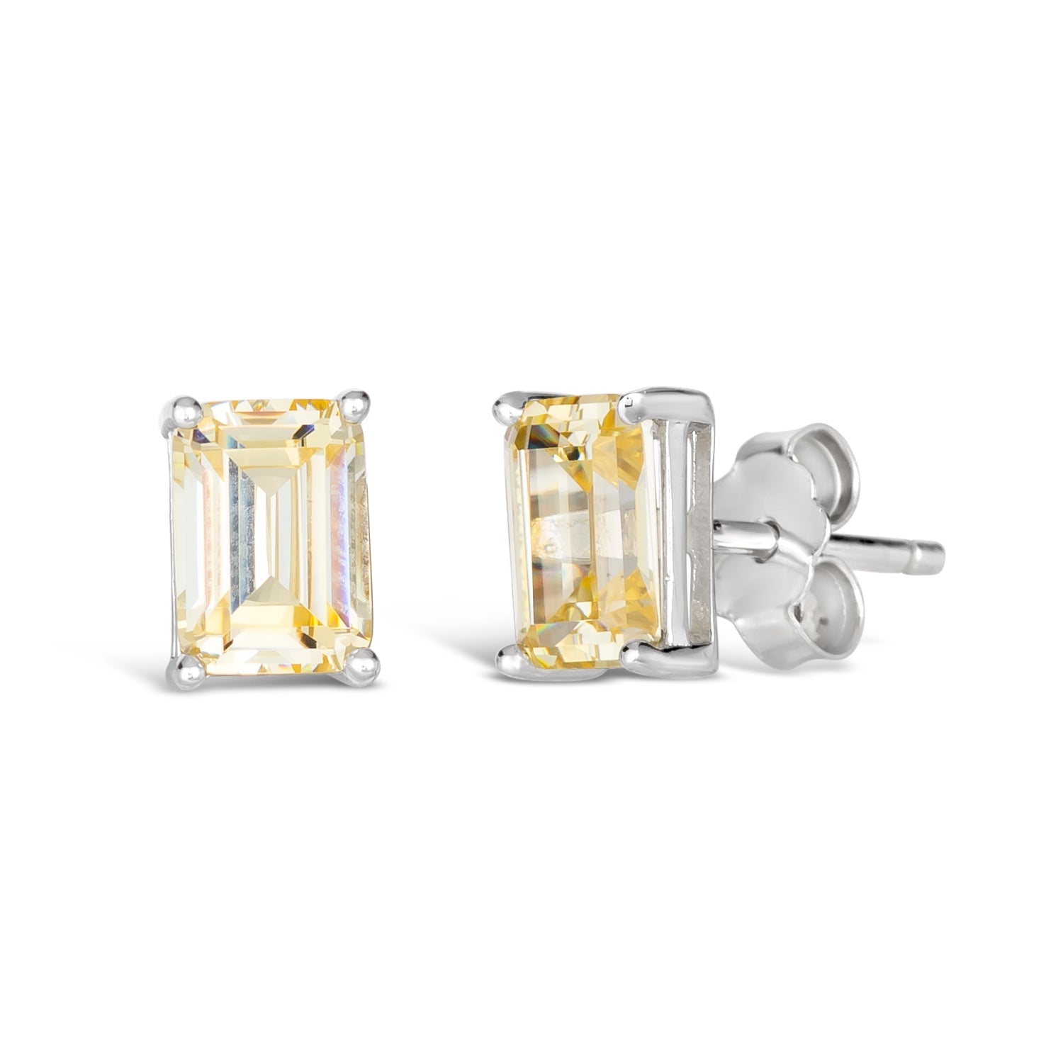 Soleil 2 Carat Diamond Crystalline Studs