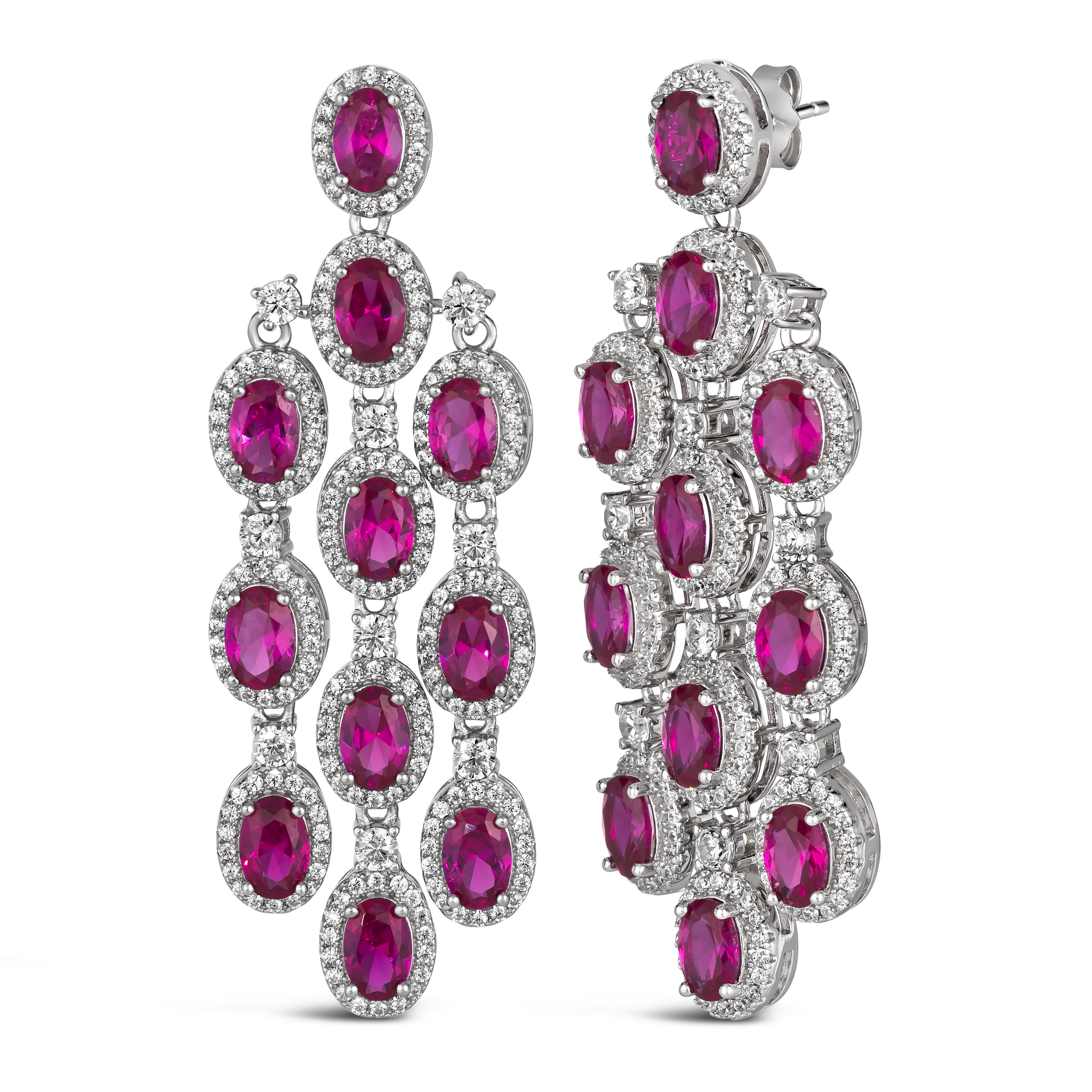 Art Deco Chandelier Earrings