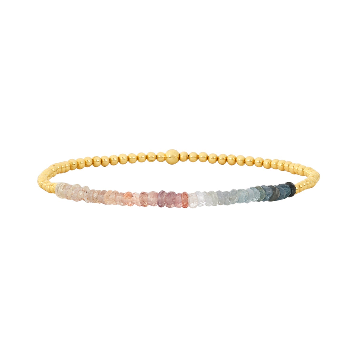 2MM Signature Bracelet with Seabreeze Ombré