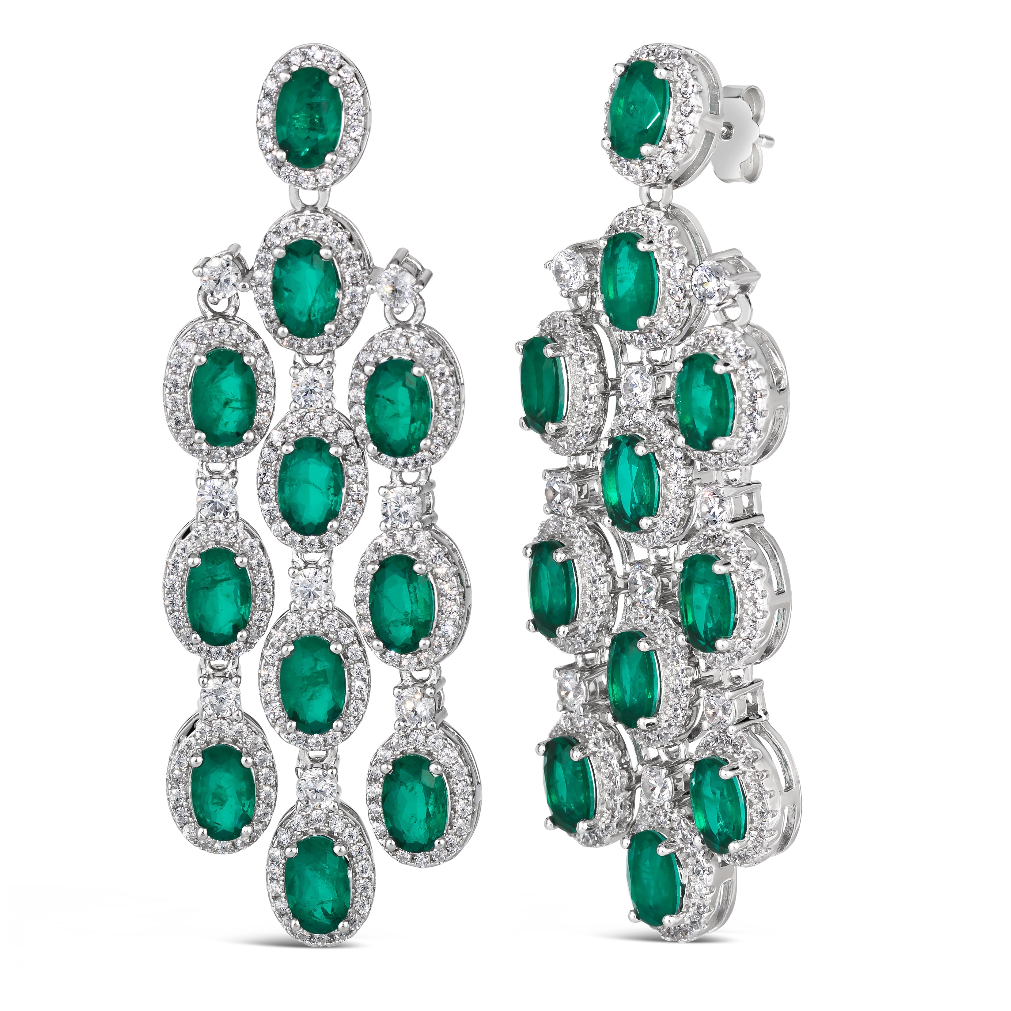 Art Deco Chandelier Earrings