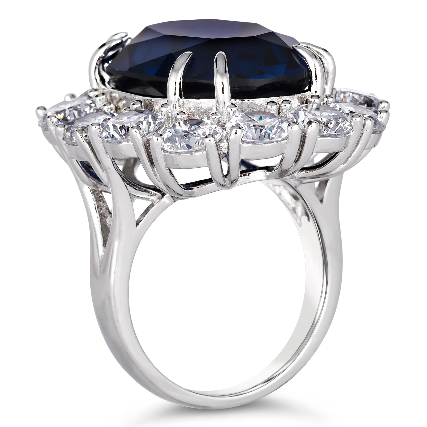 Princess Diana Blue Sapphire Ring XL