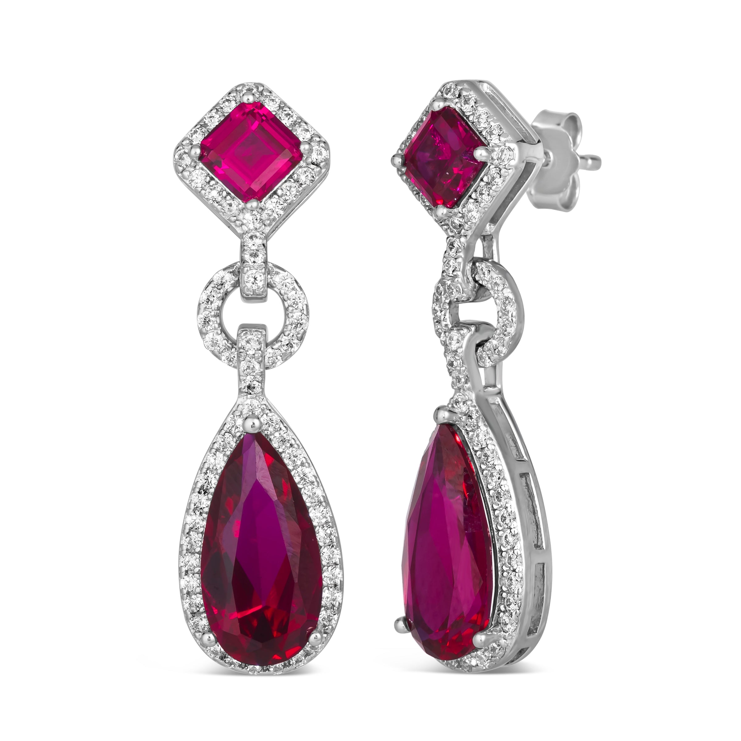 Elizabeth 38 Ruby Earrings