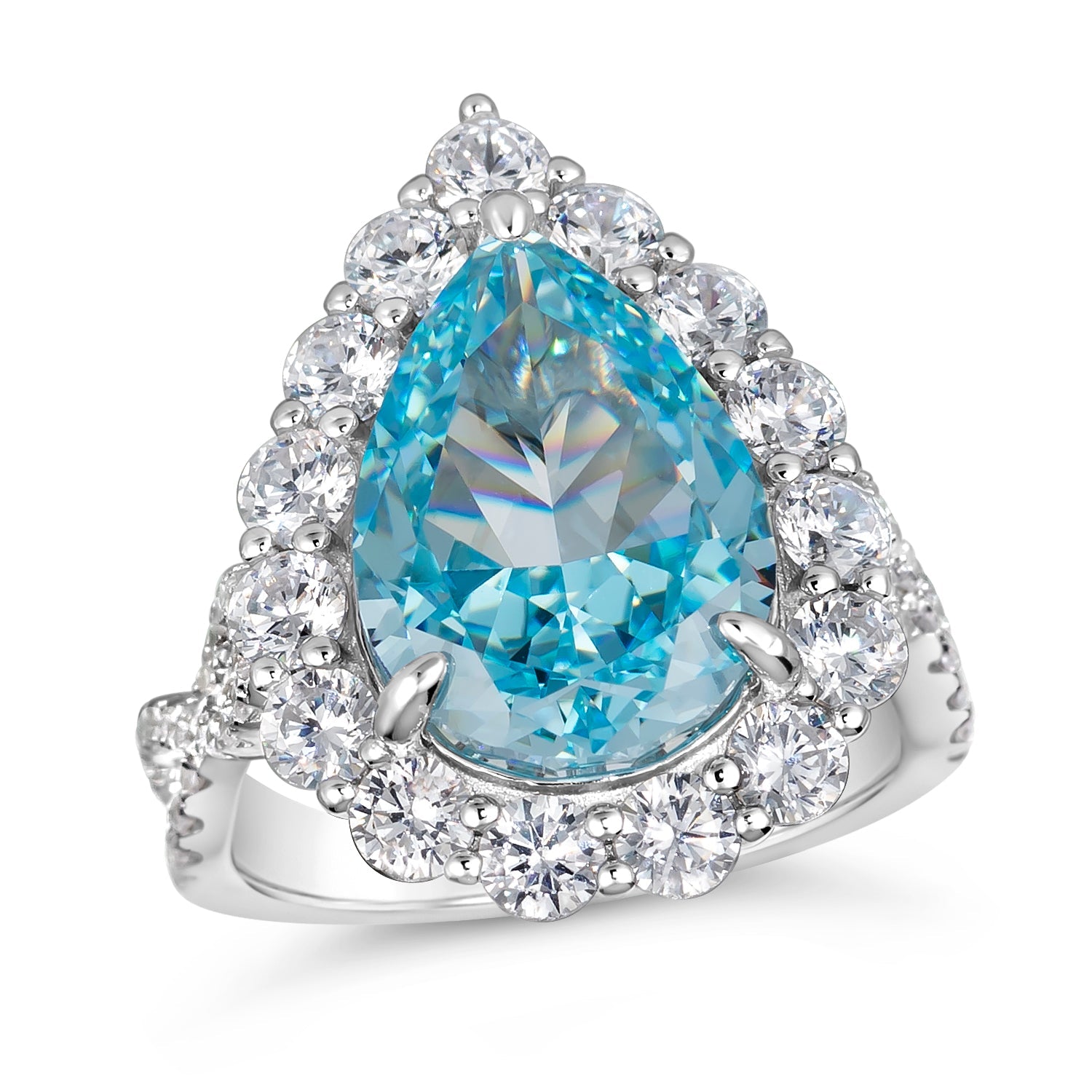 Gia Pear Shaped Cocktail Ring