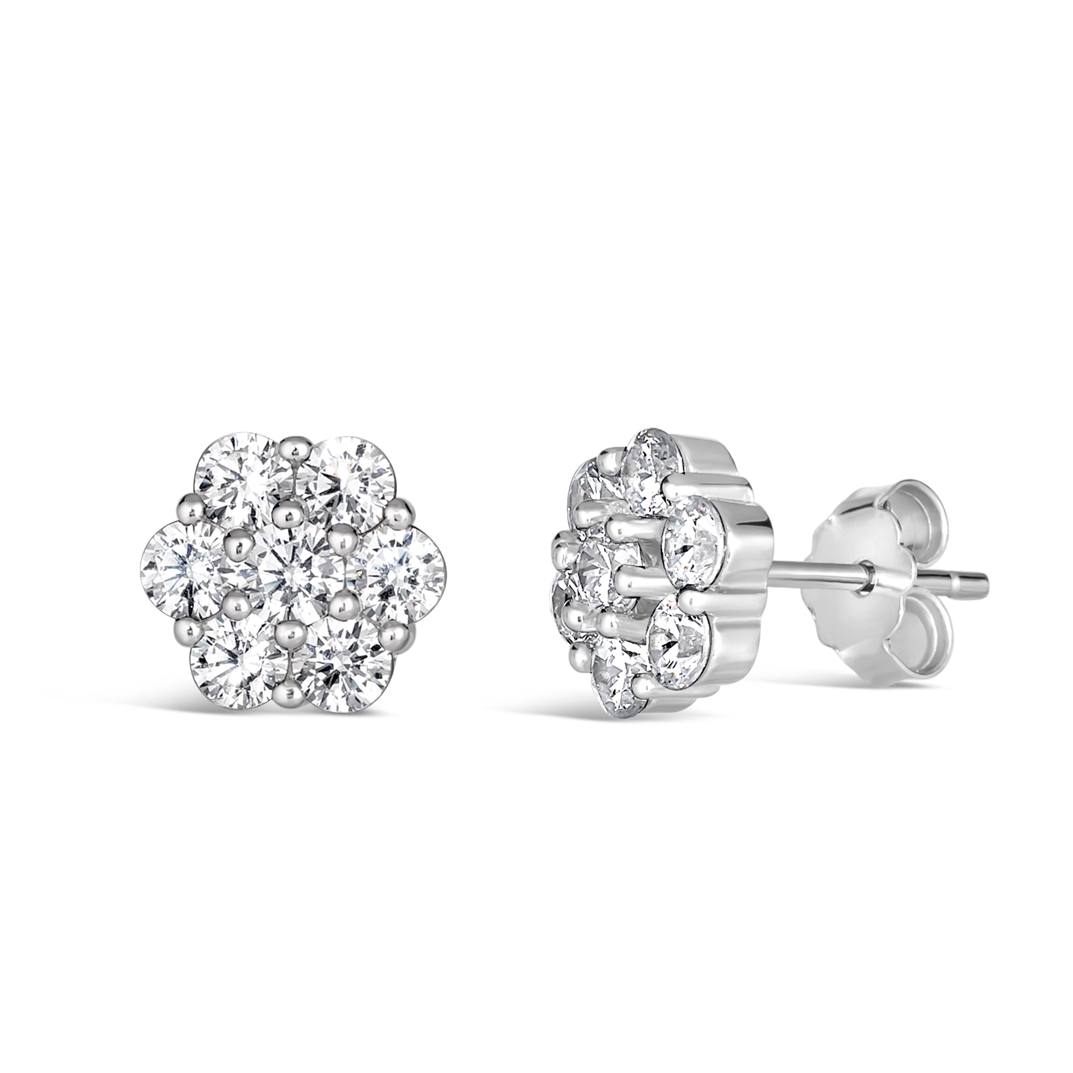 Petite Fleur Diamond Crystalline Studs