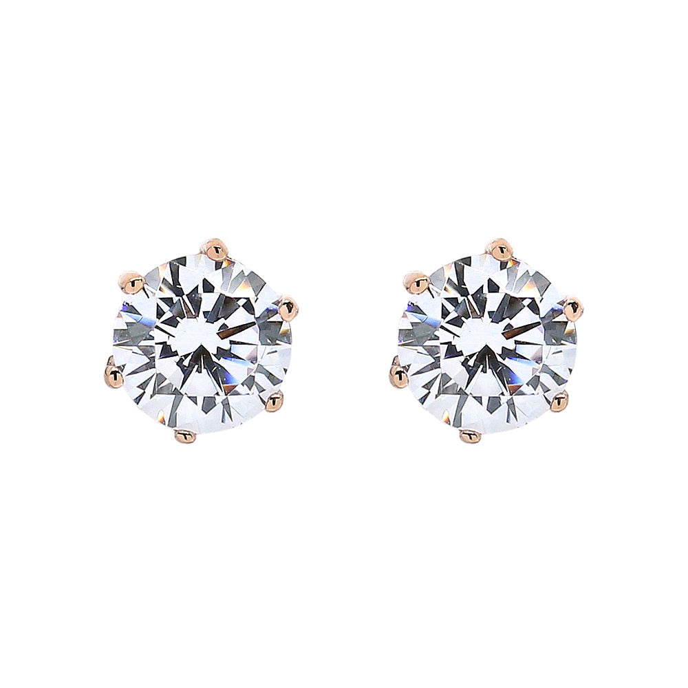 Petite Diamond Crystalline 6 Prong Studs