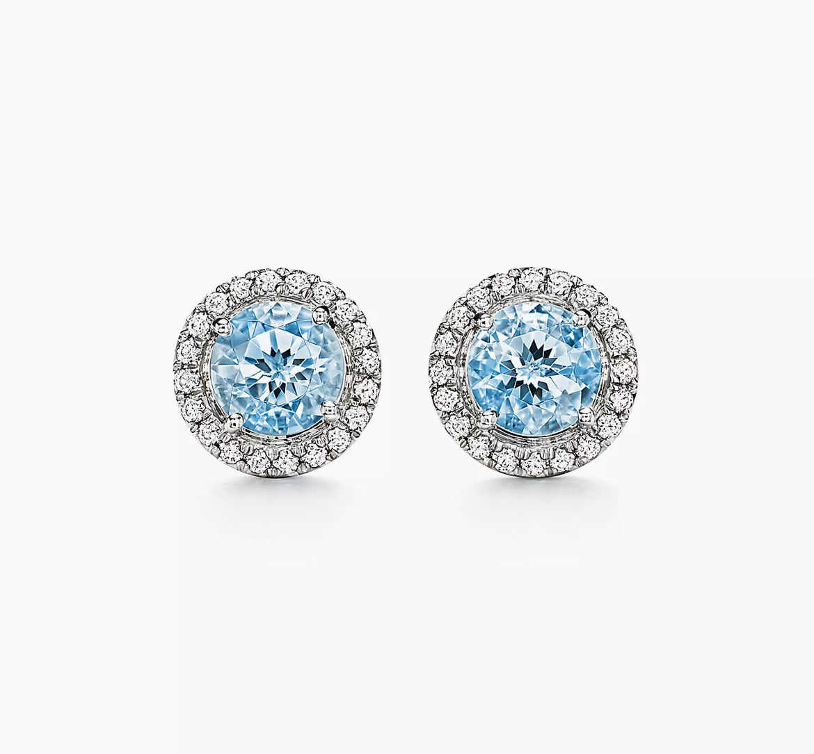 Hello, Halo 2 Carat Diamond Crystalline Studs