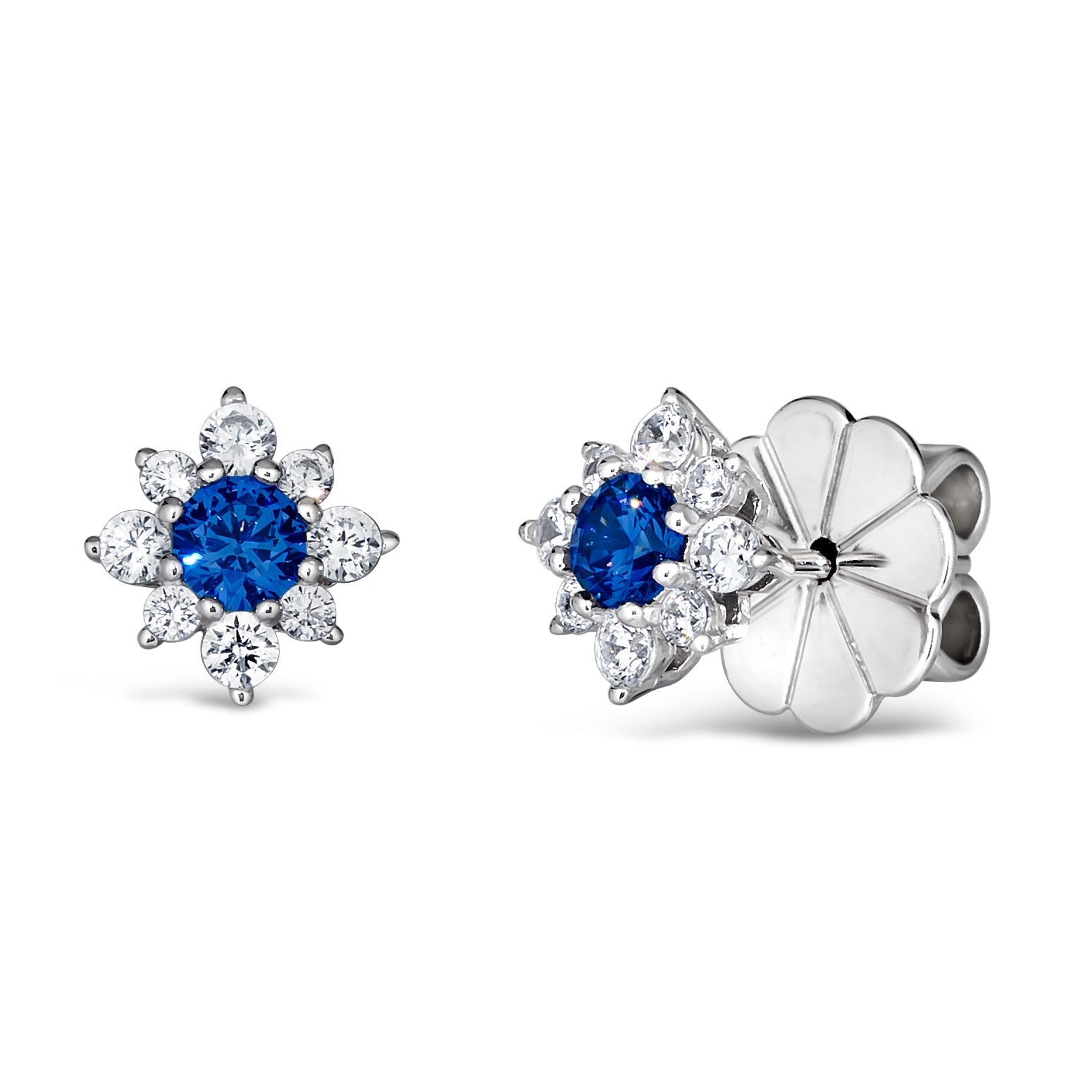 Mini Daisy Diamond Crystalline Studs