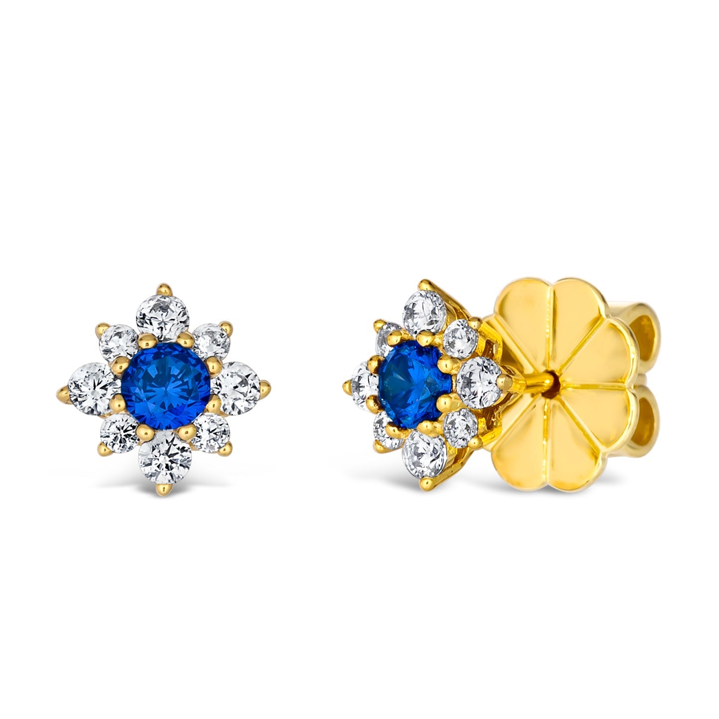 Mini Daisy Diamond Crystalline Studs