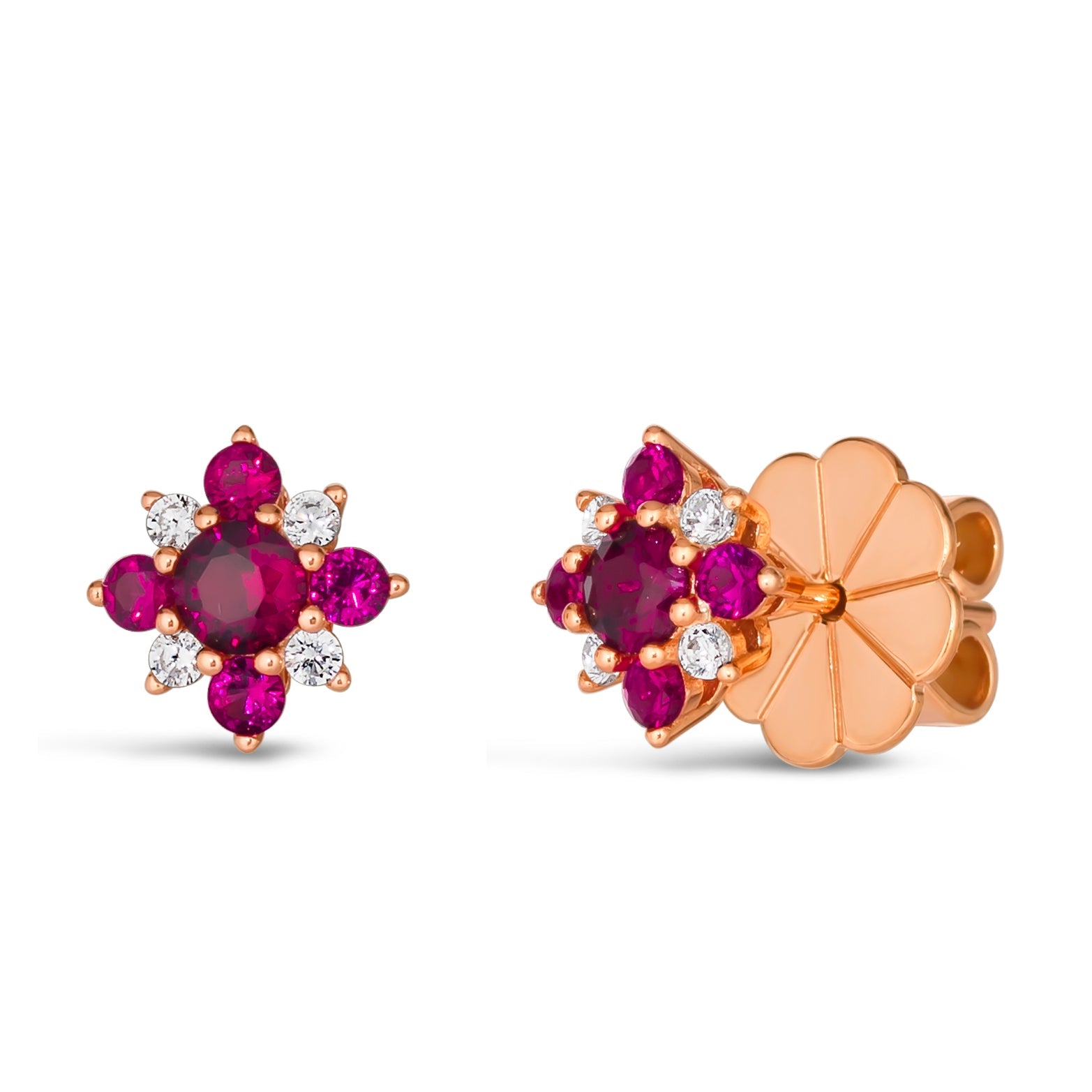 Mini Aster Diamond Crystalline Studs