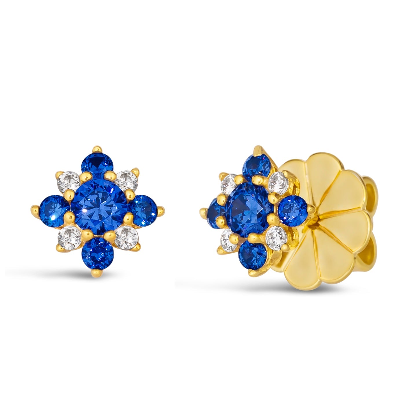 Mini Aster Diamond Crystalline Studs