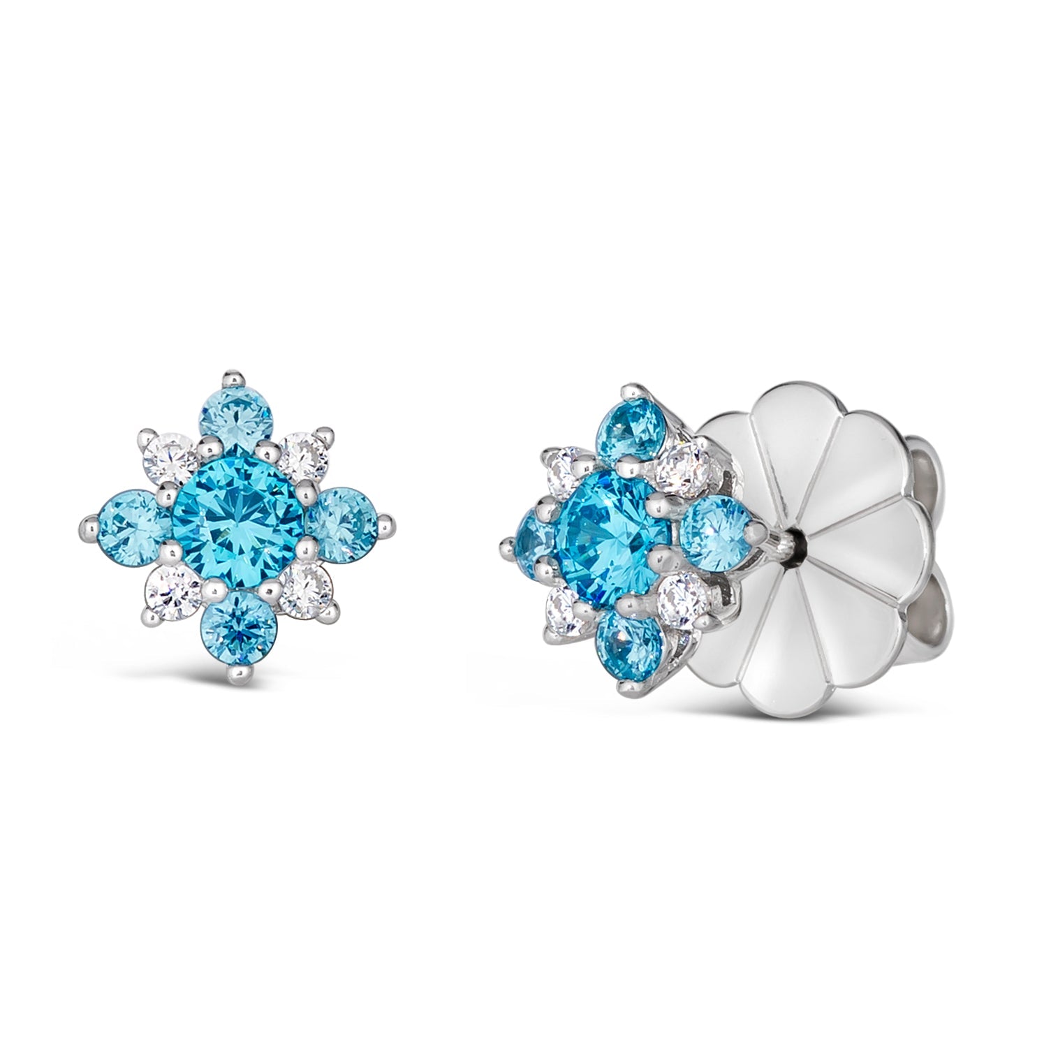 Mini Aster Diamond Crystalline Studs