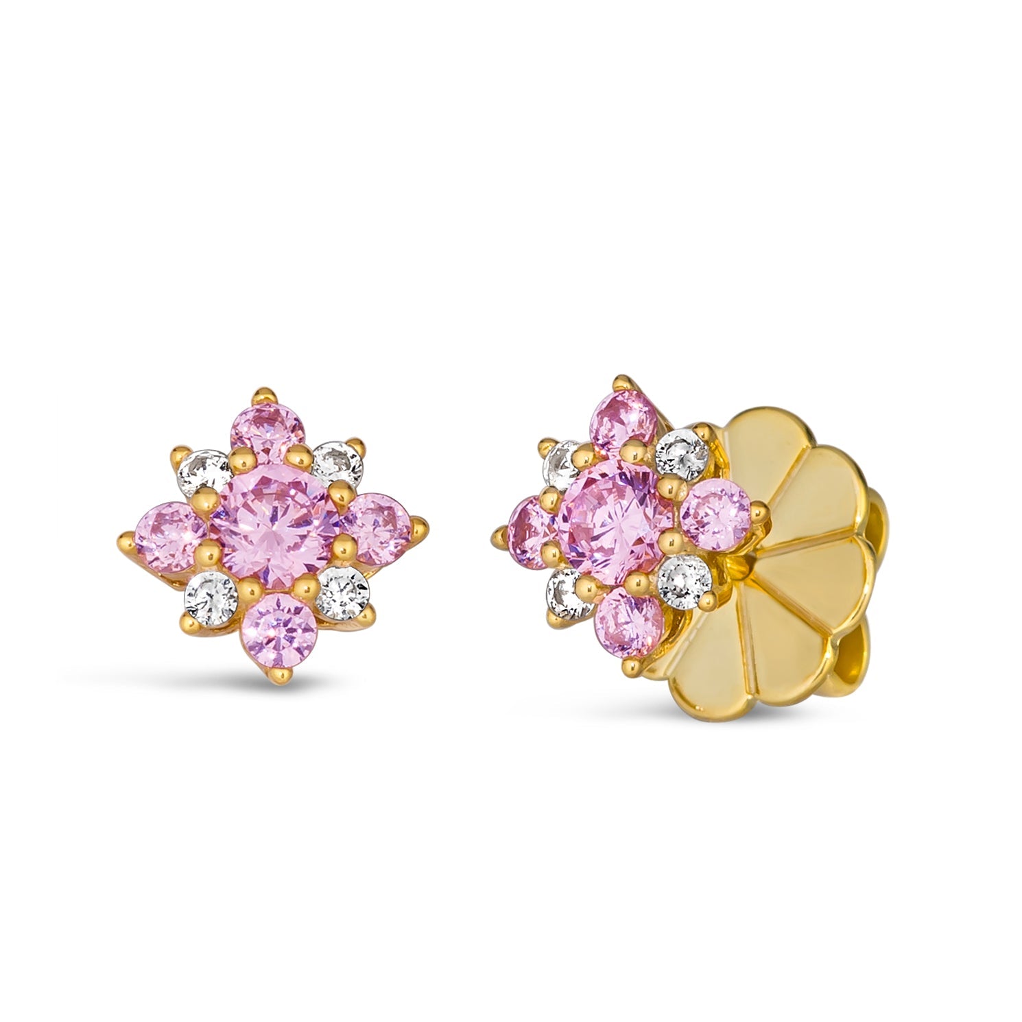 Mini Aster Diamond Crystalline Studs