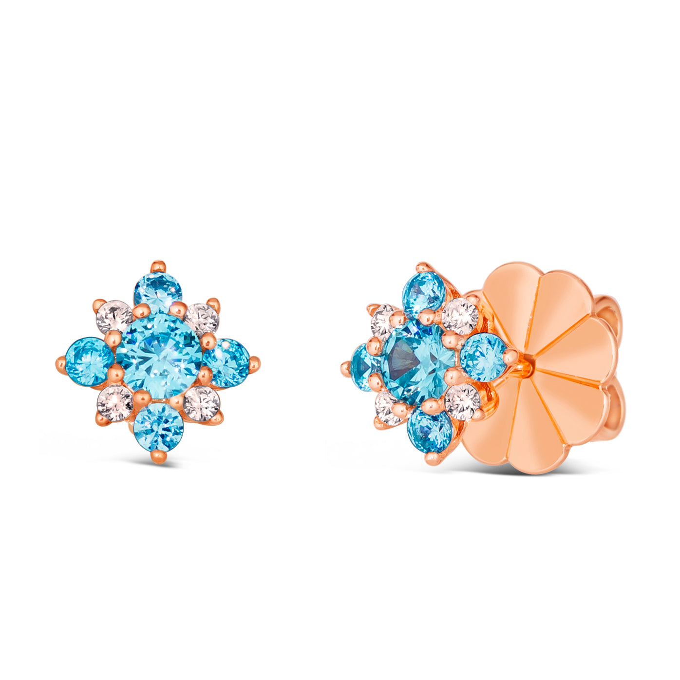 Mini Aster Diamond Crystalline Studs