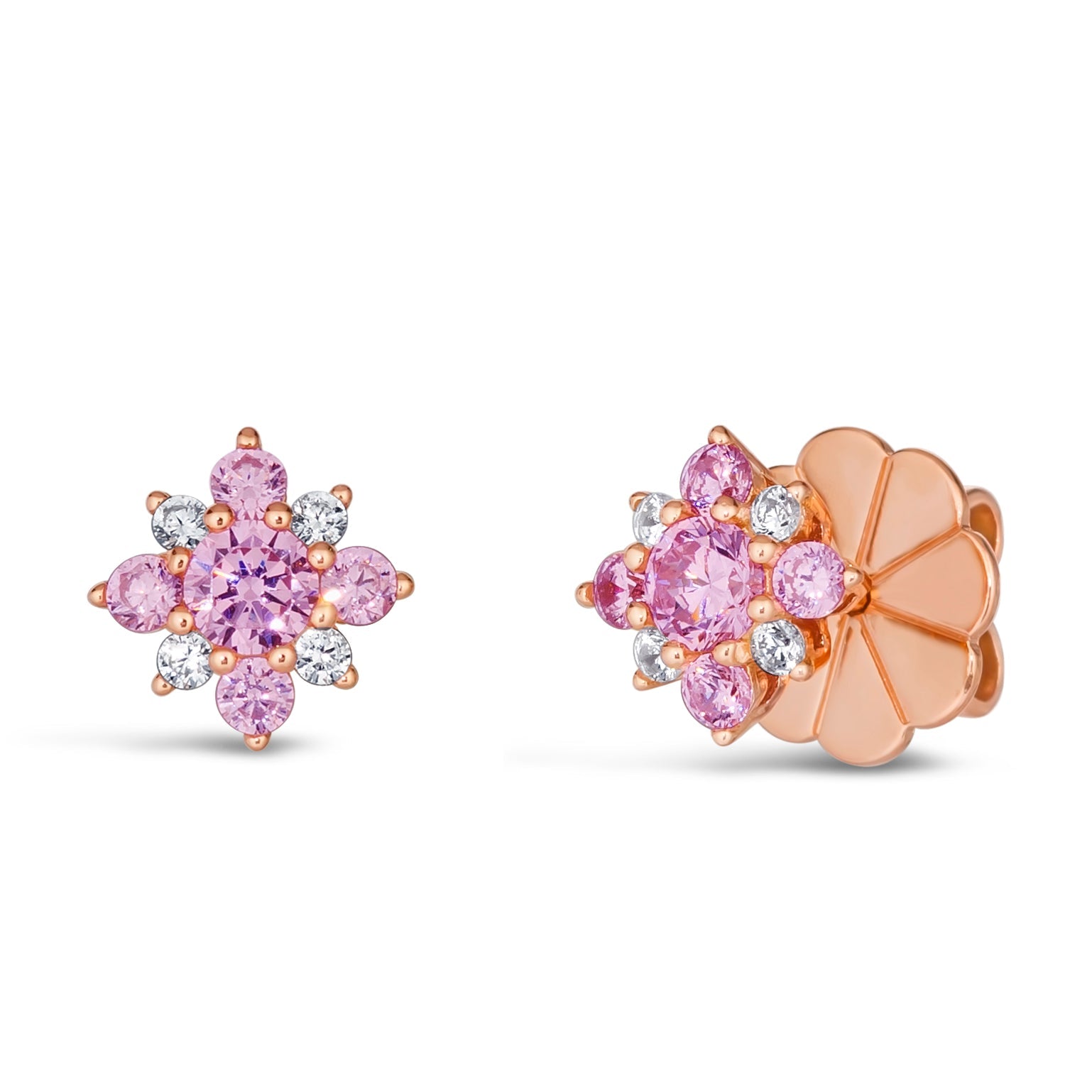 Mini Aster Diamond Crystalline Studs