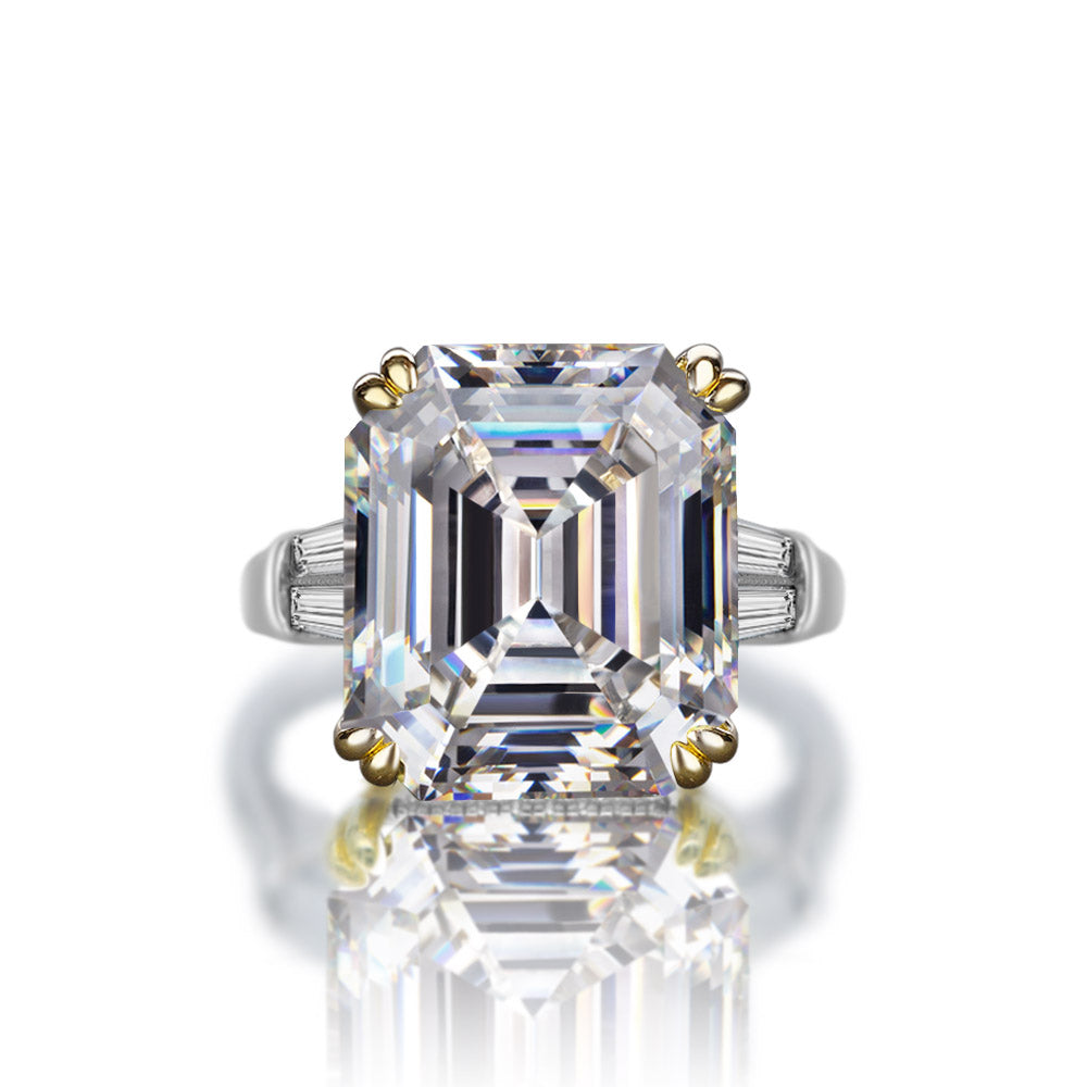 Cali 10 Carat Diamond Crystalline Ring