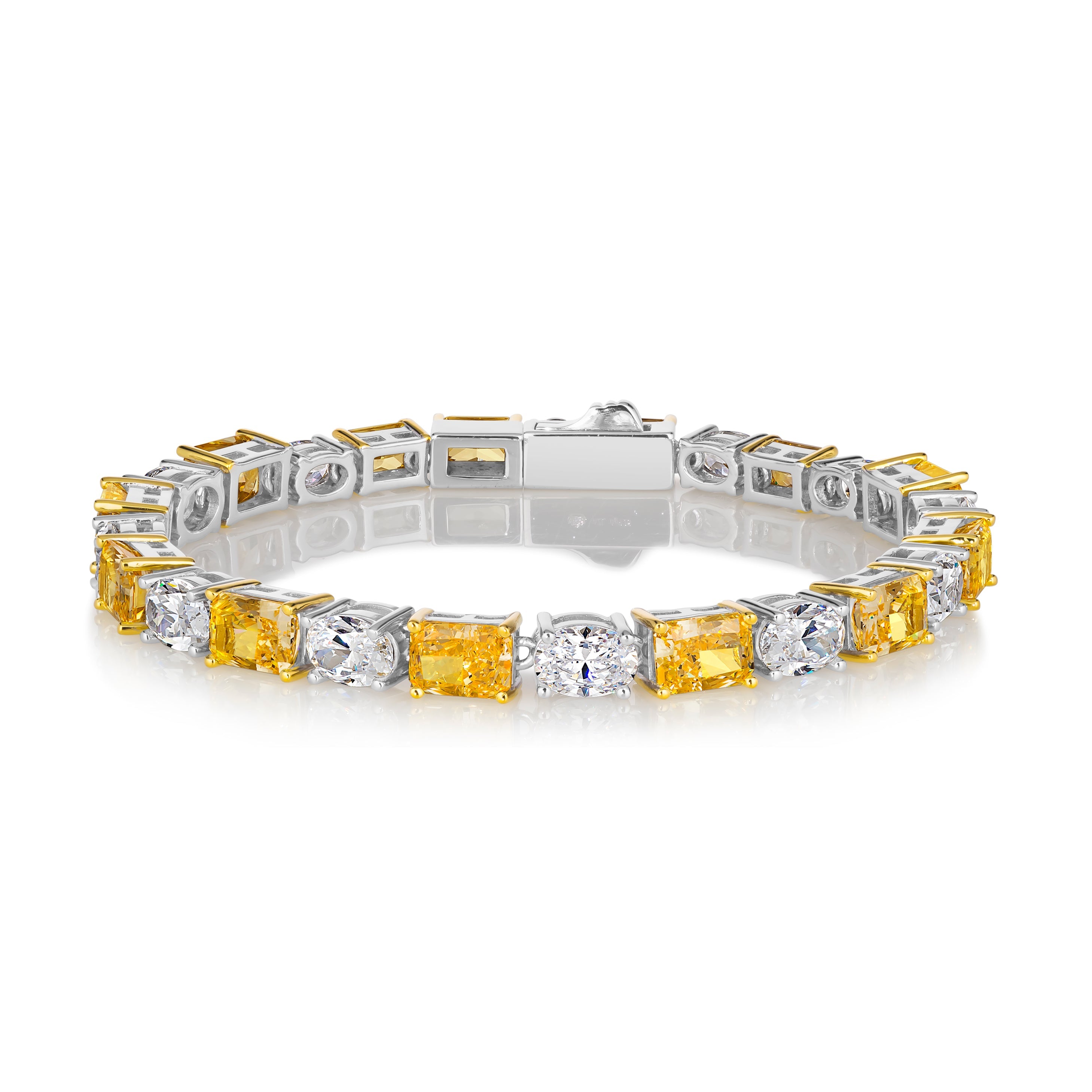 Lizette Canary Yellow Tennis Bracelet