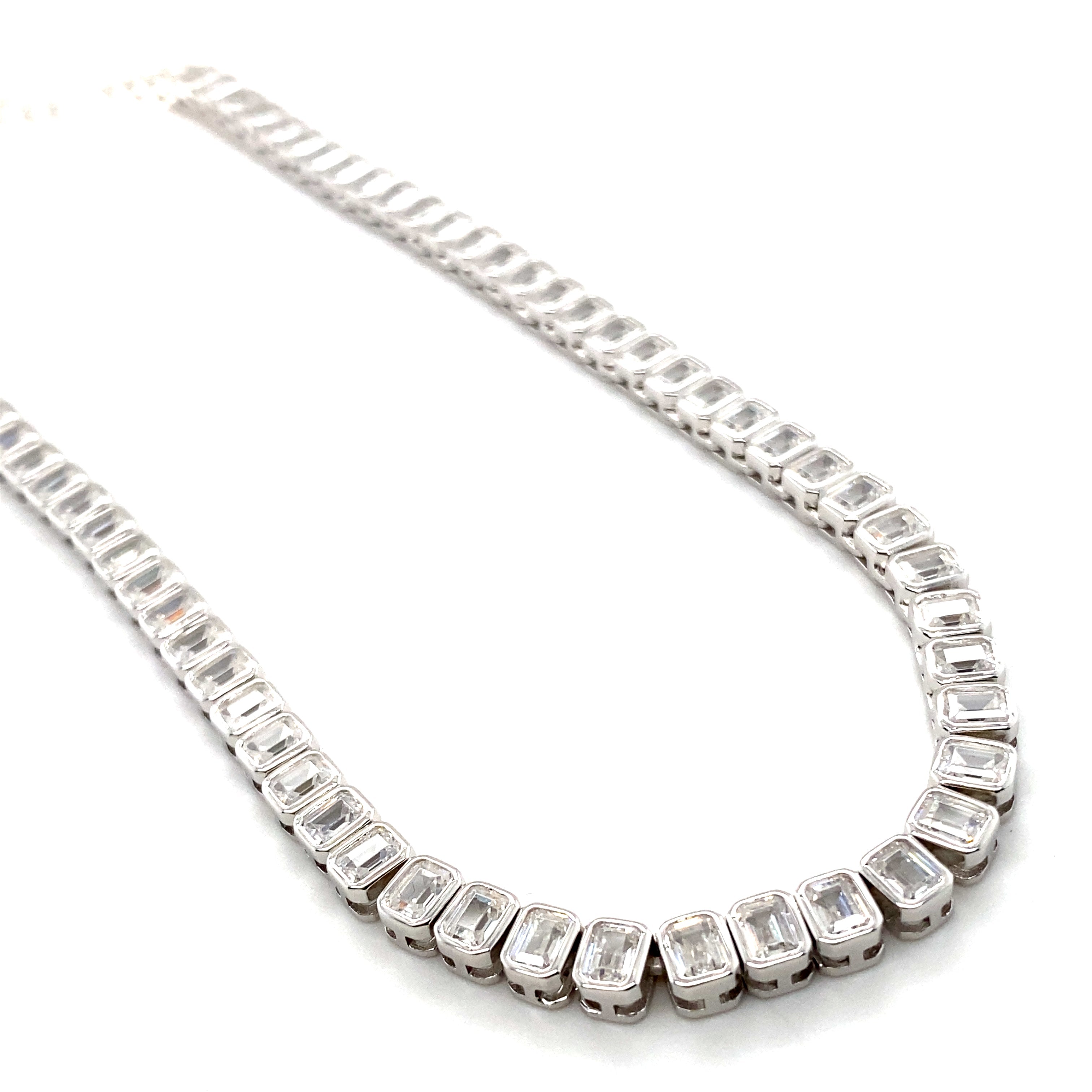 Brickell 40 Carat Eternity Necklace