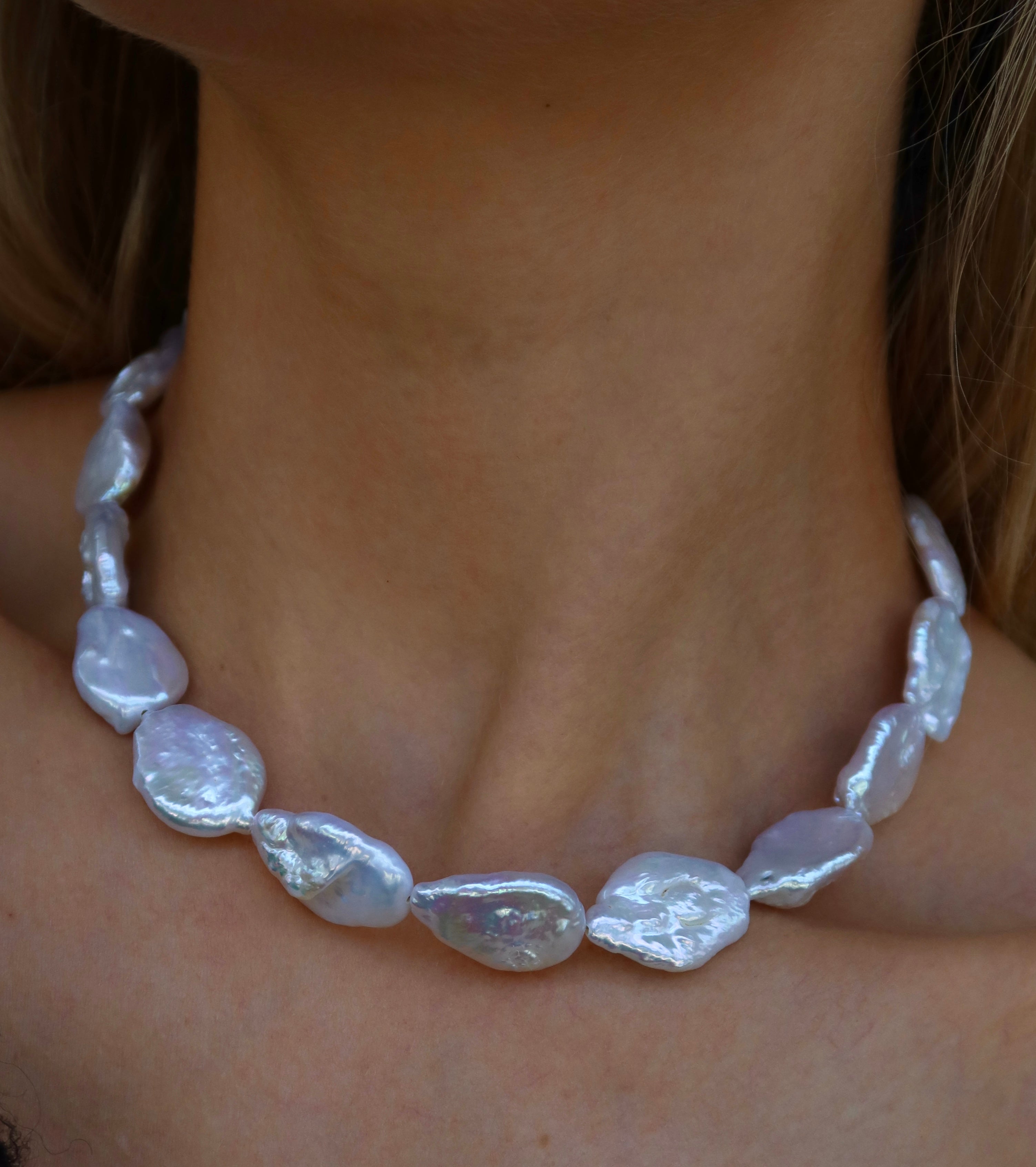 Intuition Pearl Choker Necklace