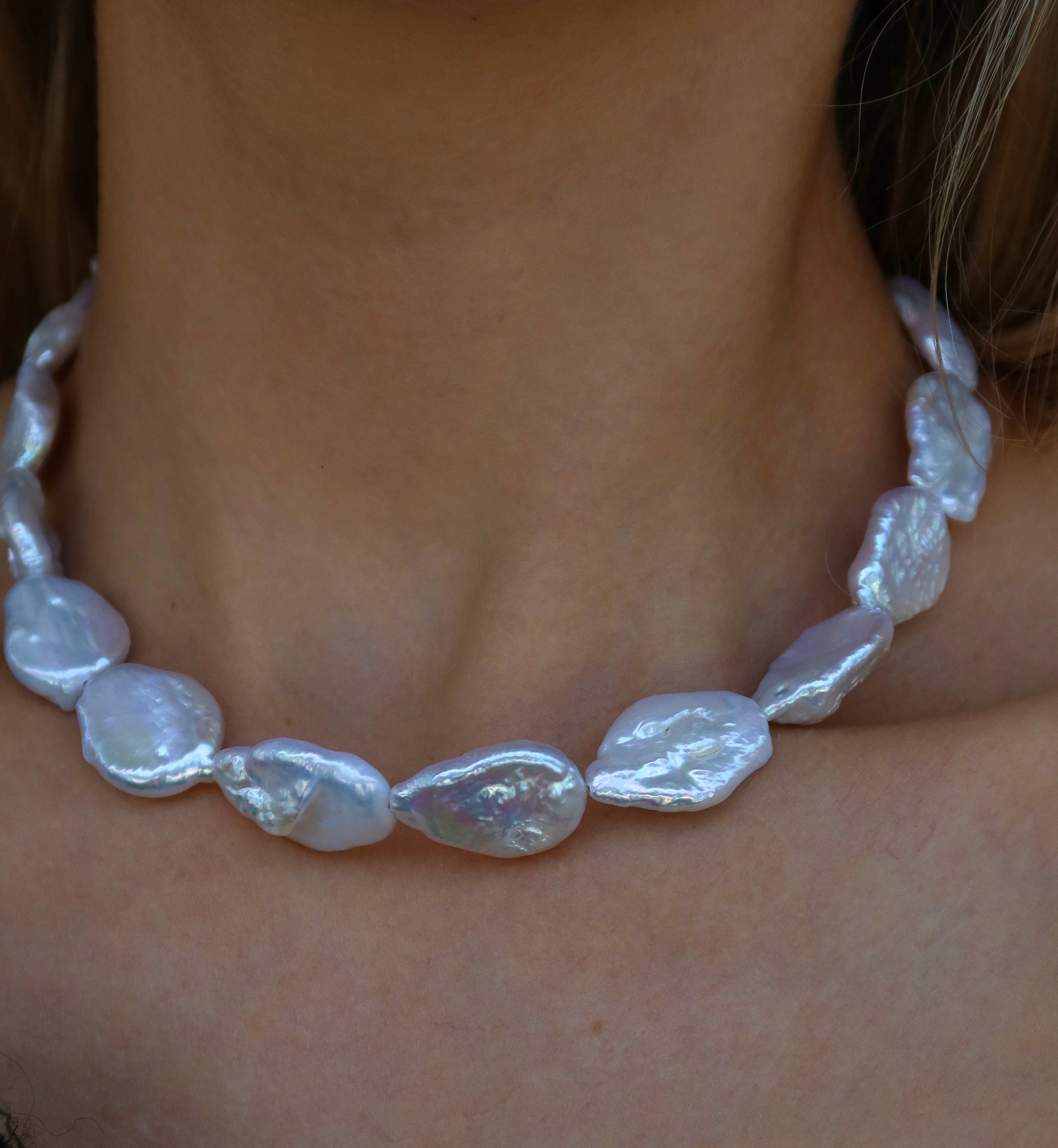 Intuition Pearl Choker Necklace