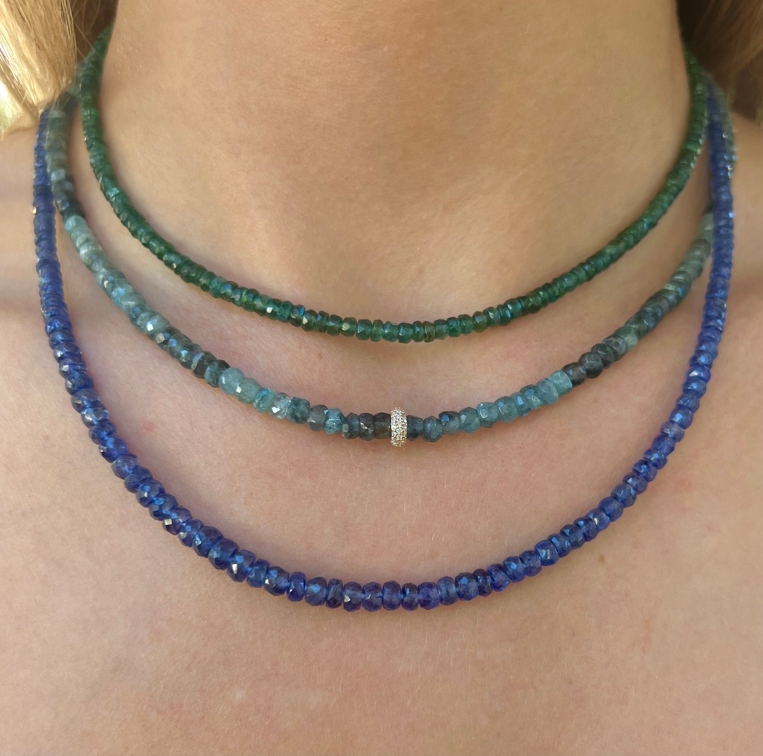 Green Kyanite Necklace