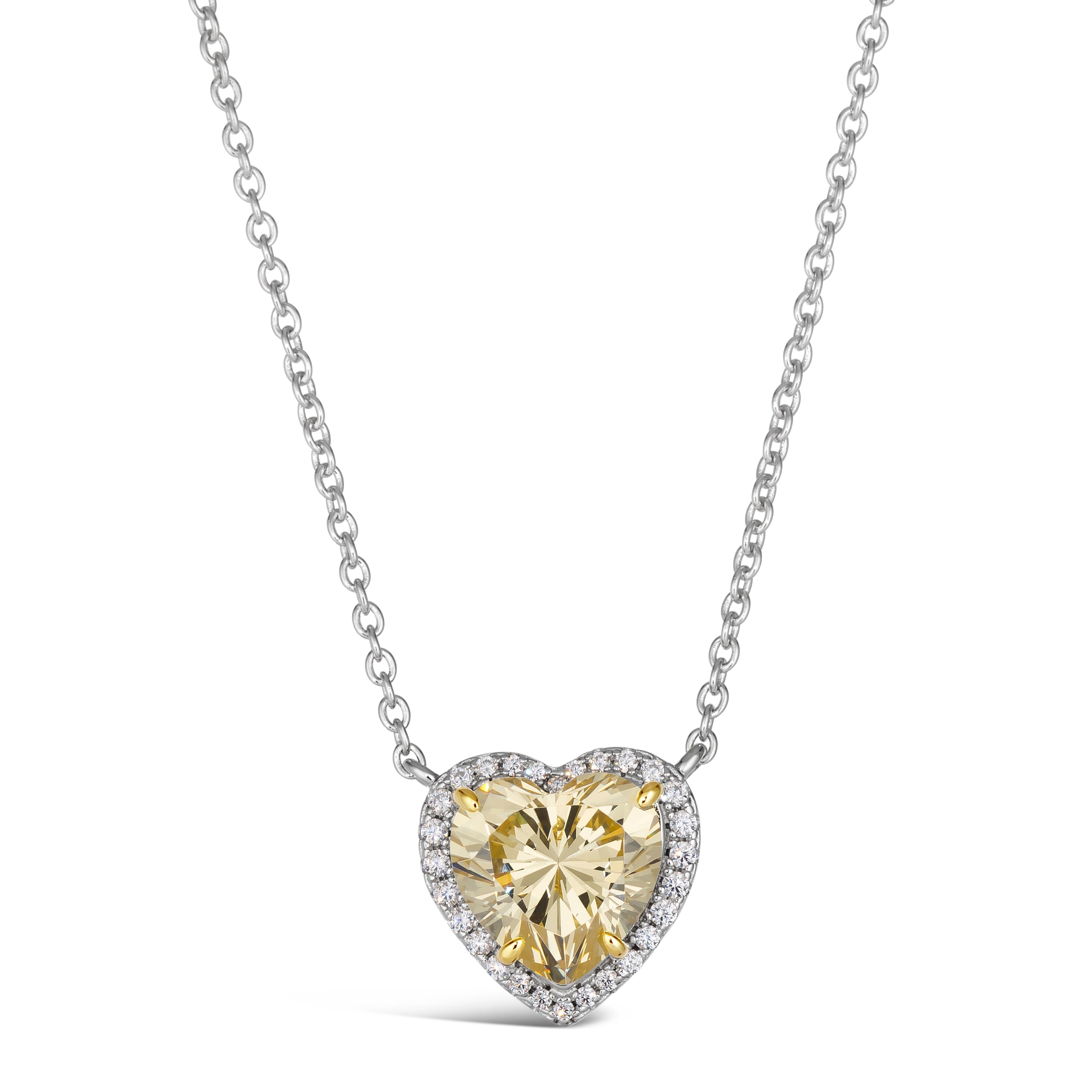 Kate 23 Med Heart Necklace