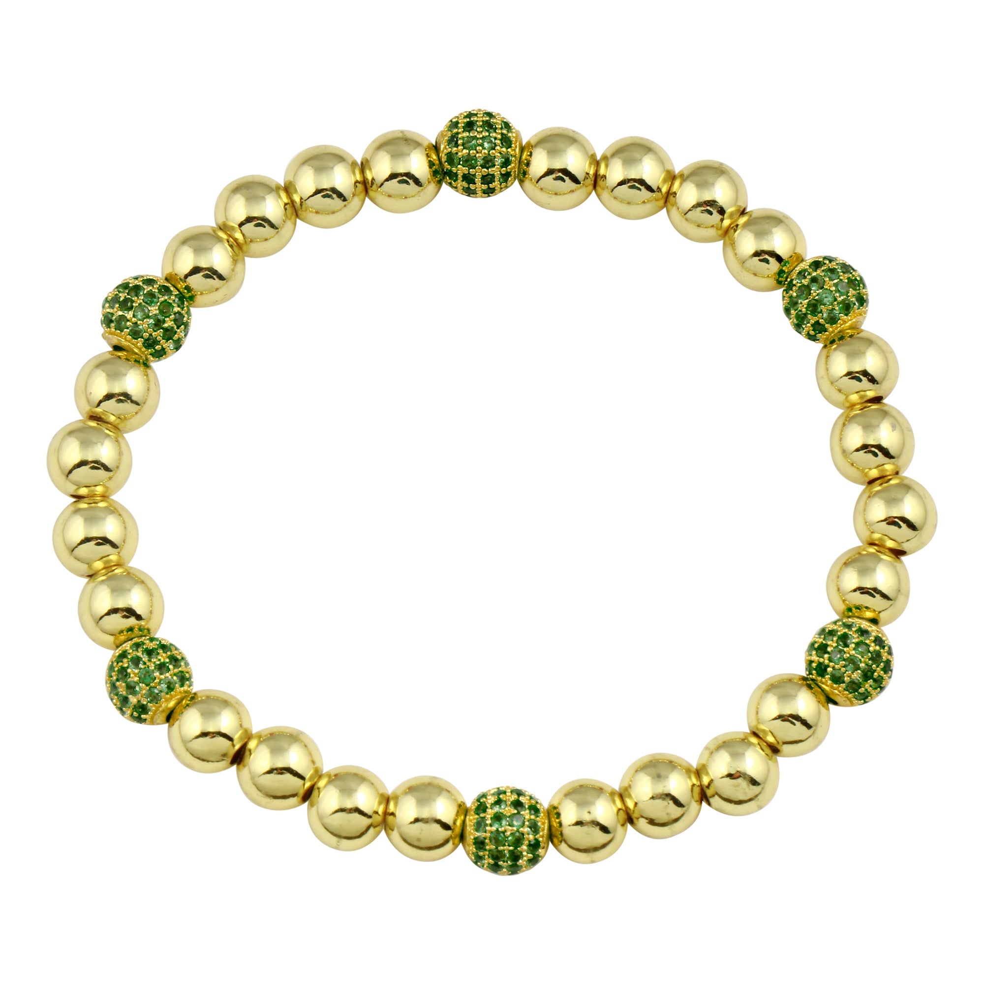 Fanciest Golden Color Ball Bracelets