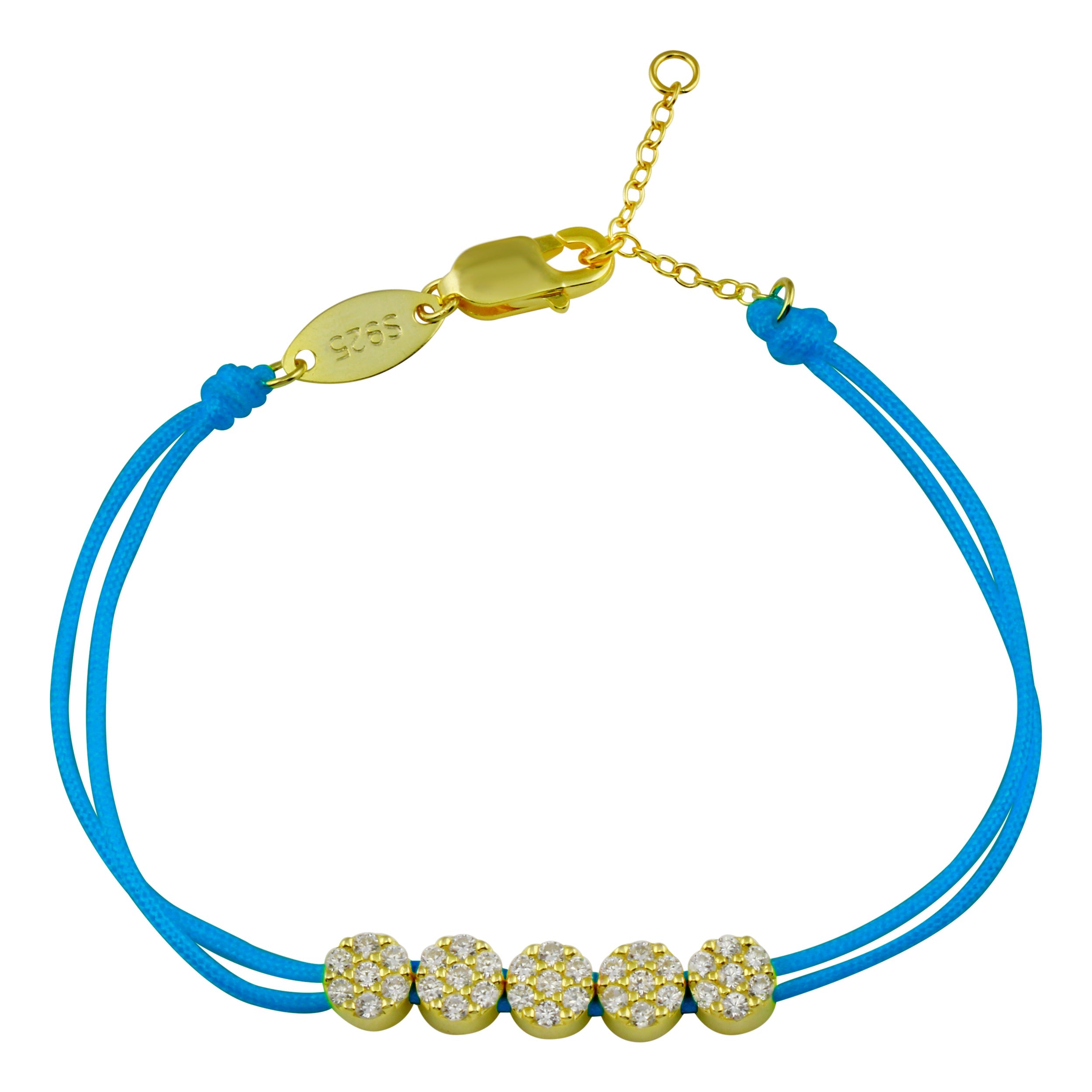 Disk String Bracelet