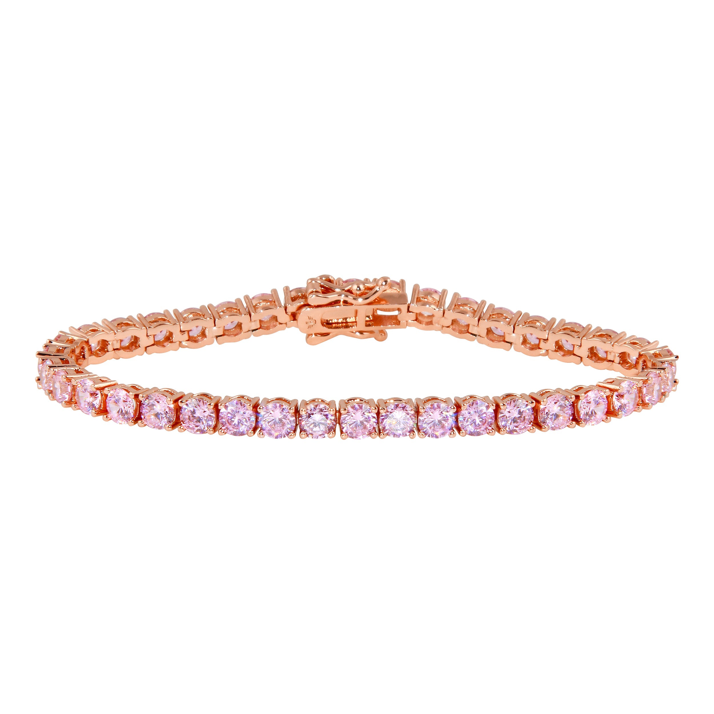 Bling Rose Tennis Bracelet