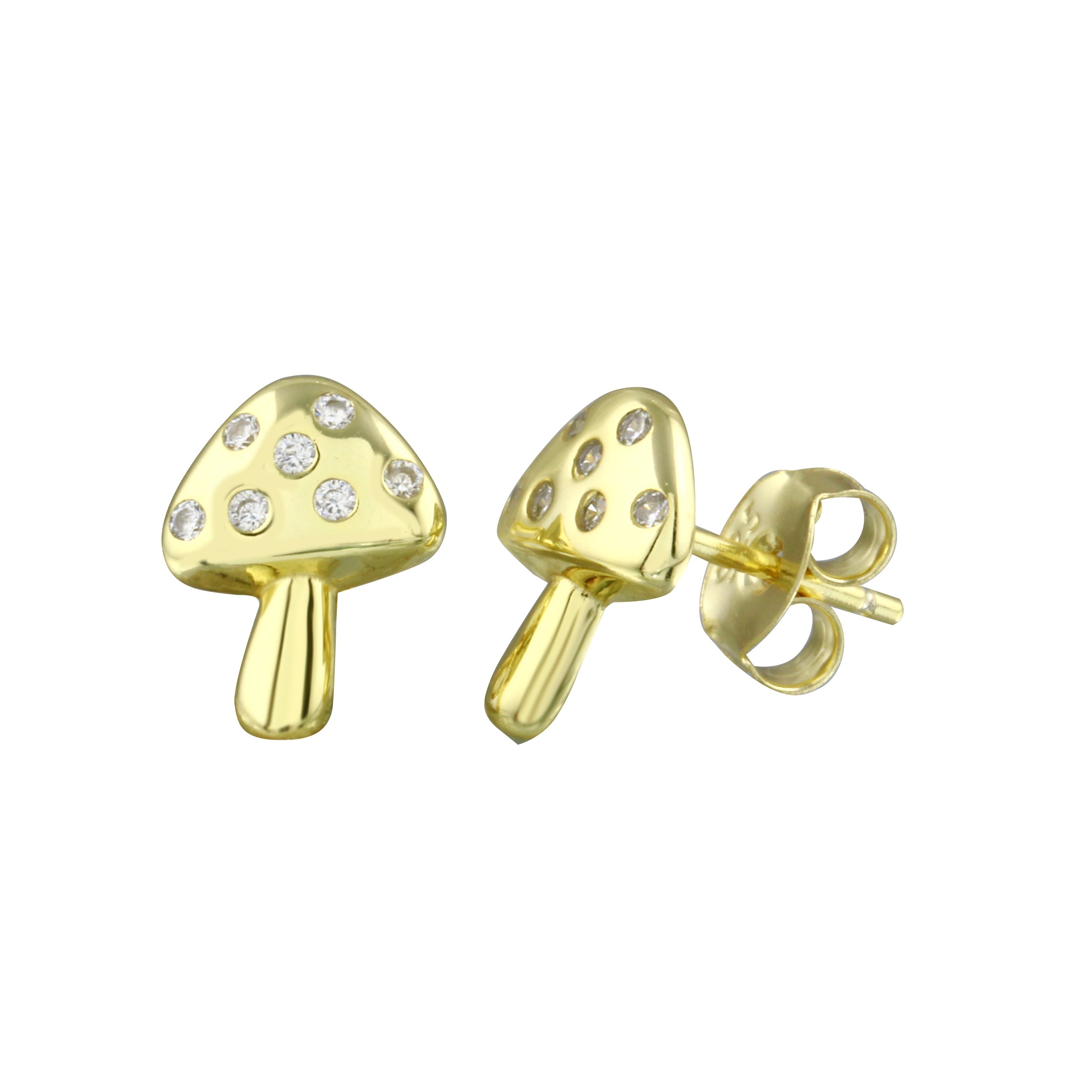 Mini Mushroom Stud