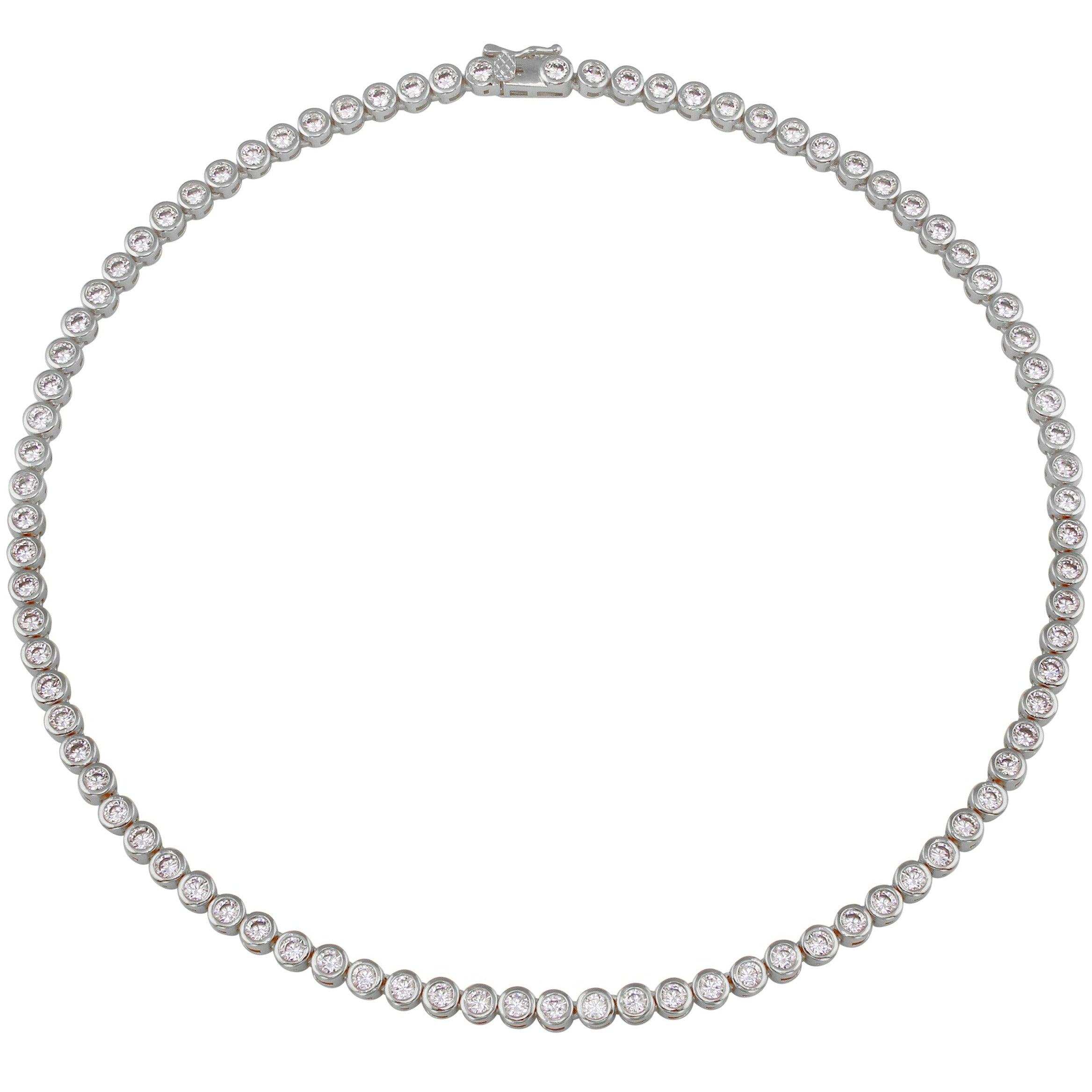 Bezel Tennis Choker