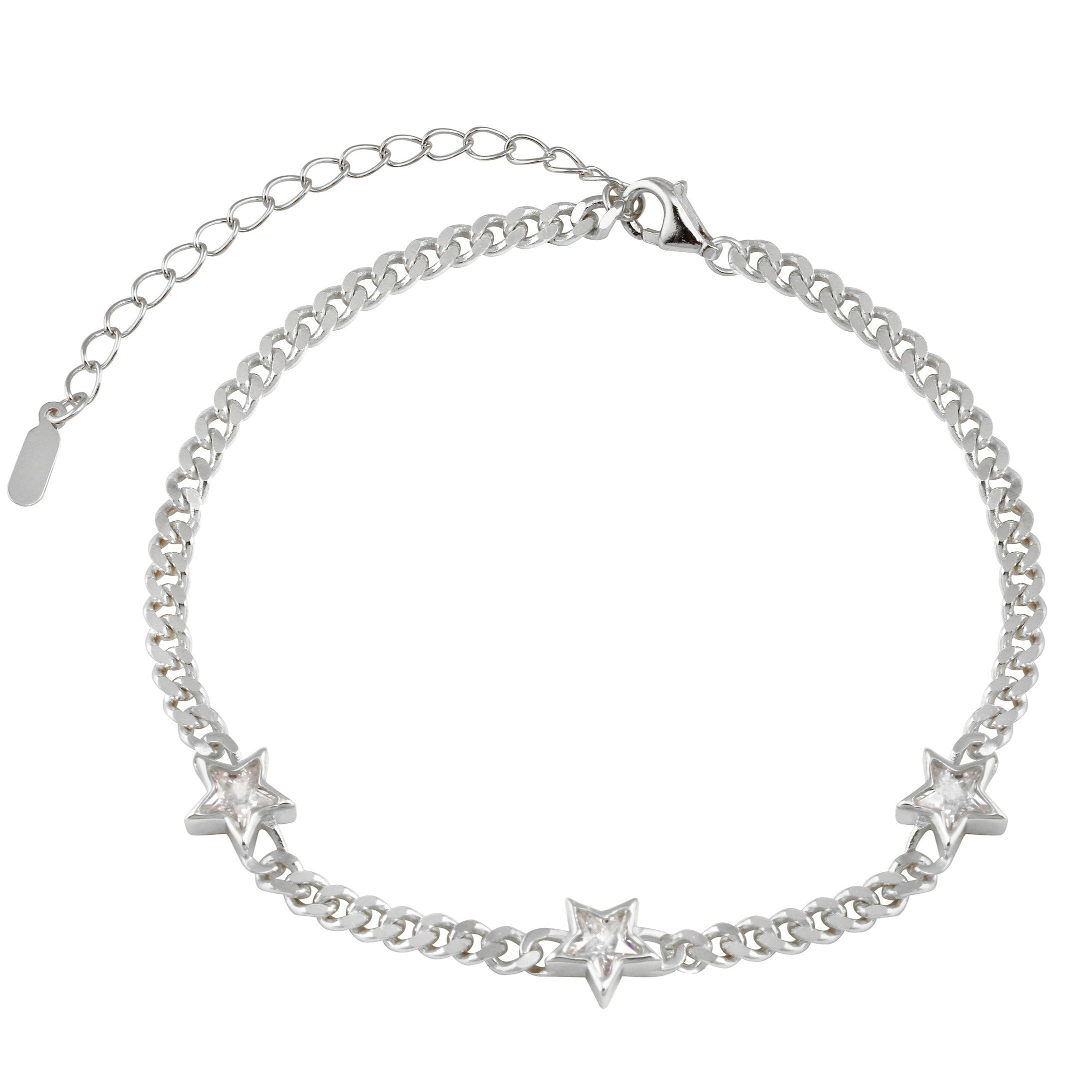 Bezel Stars Cuban Bracelet