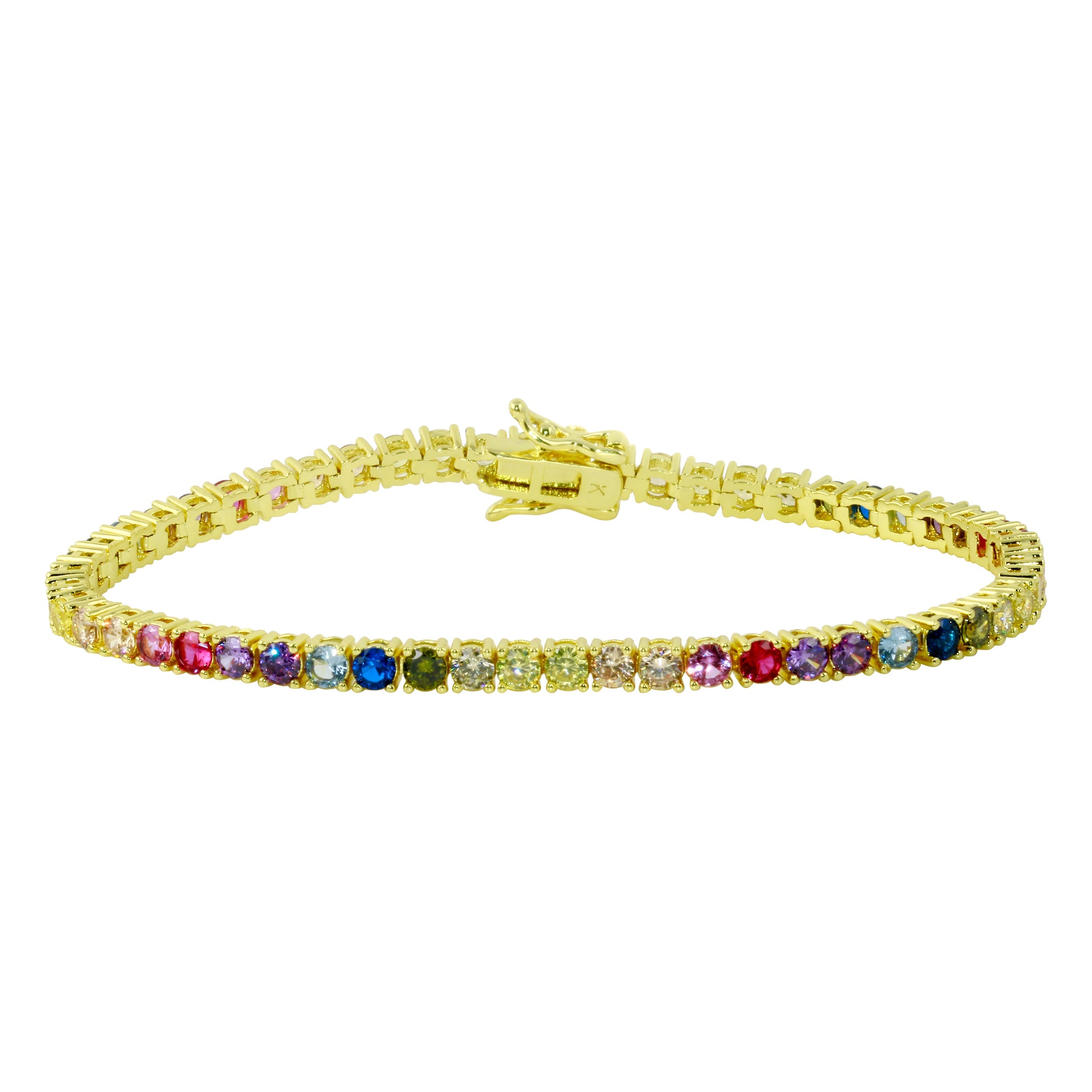 Everyday Rainbow Tennis Bracelet