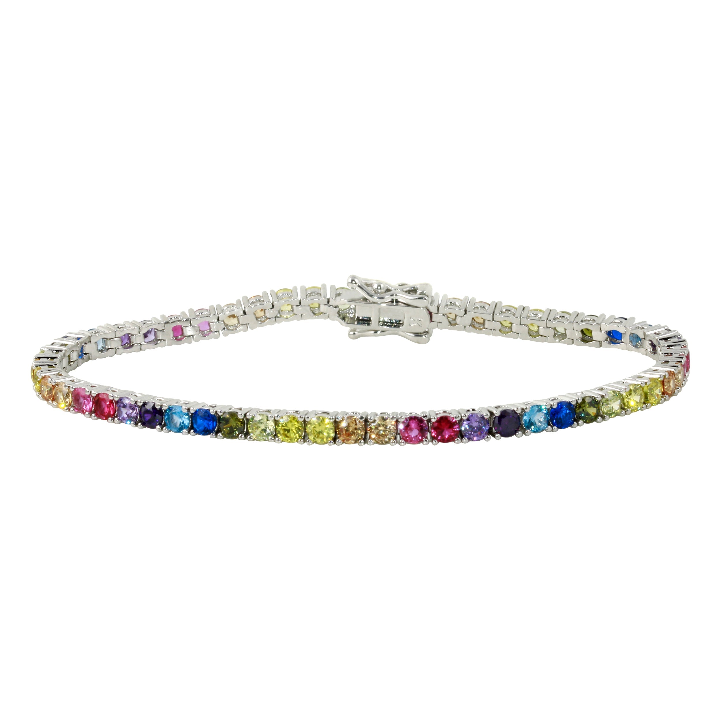 Everyday Rainbow Tennis Bracelet