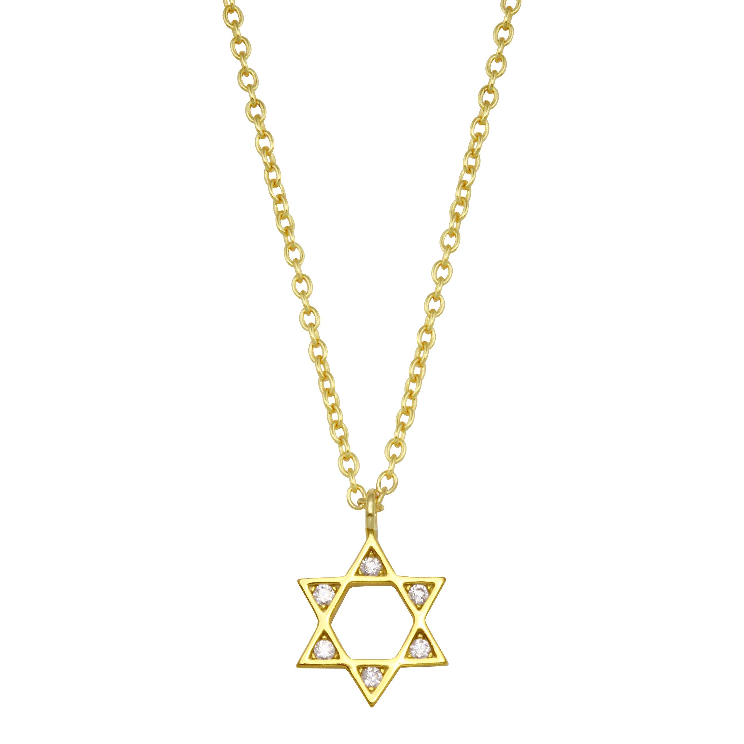 Dainty Star of David Necklace