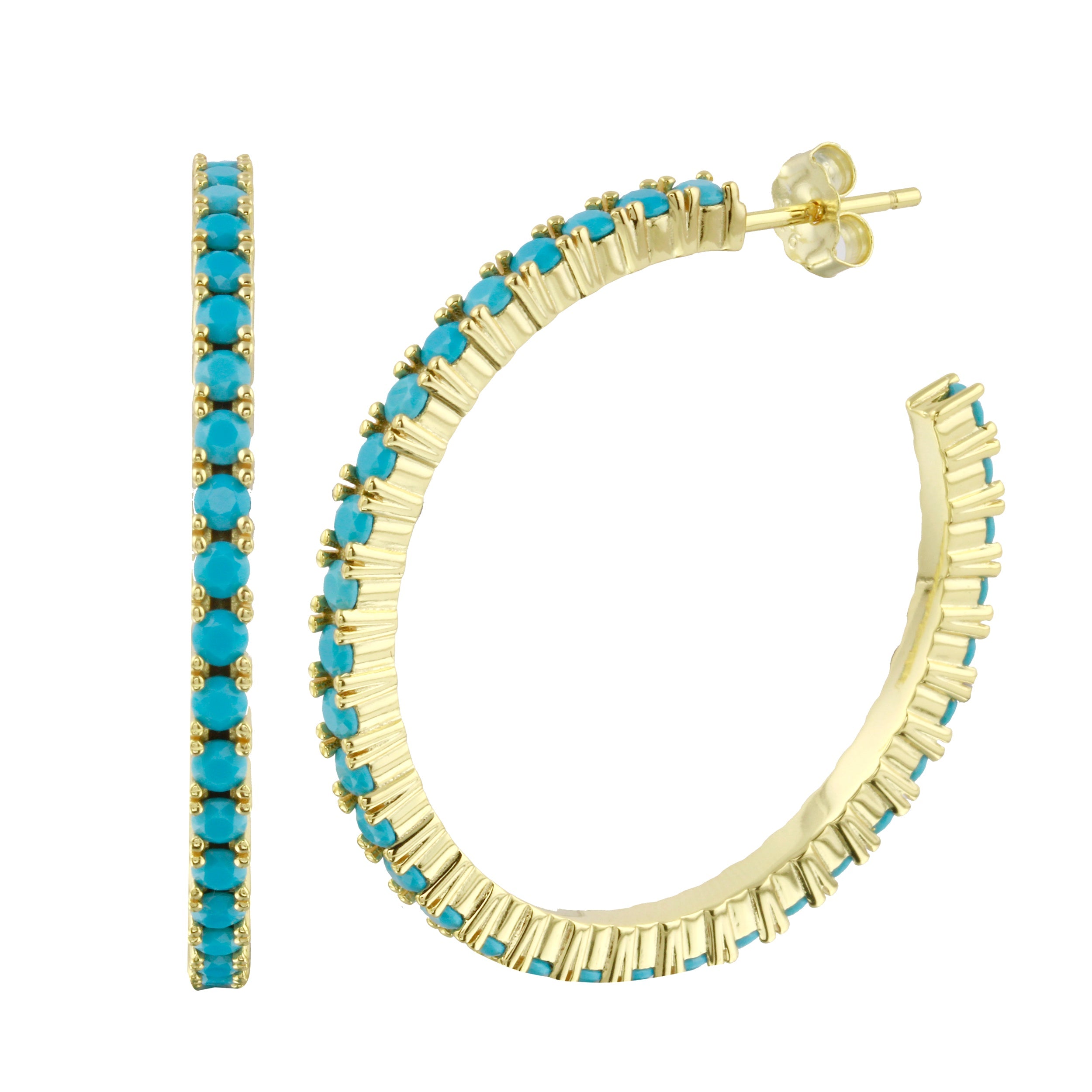 The Turquoise Hoop