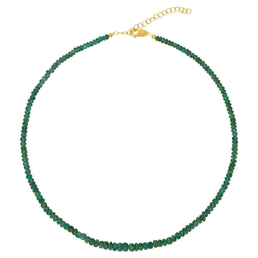 FANCY EMERALD NECKLACE