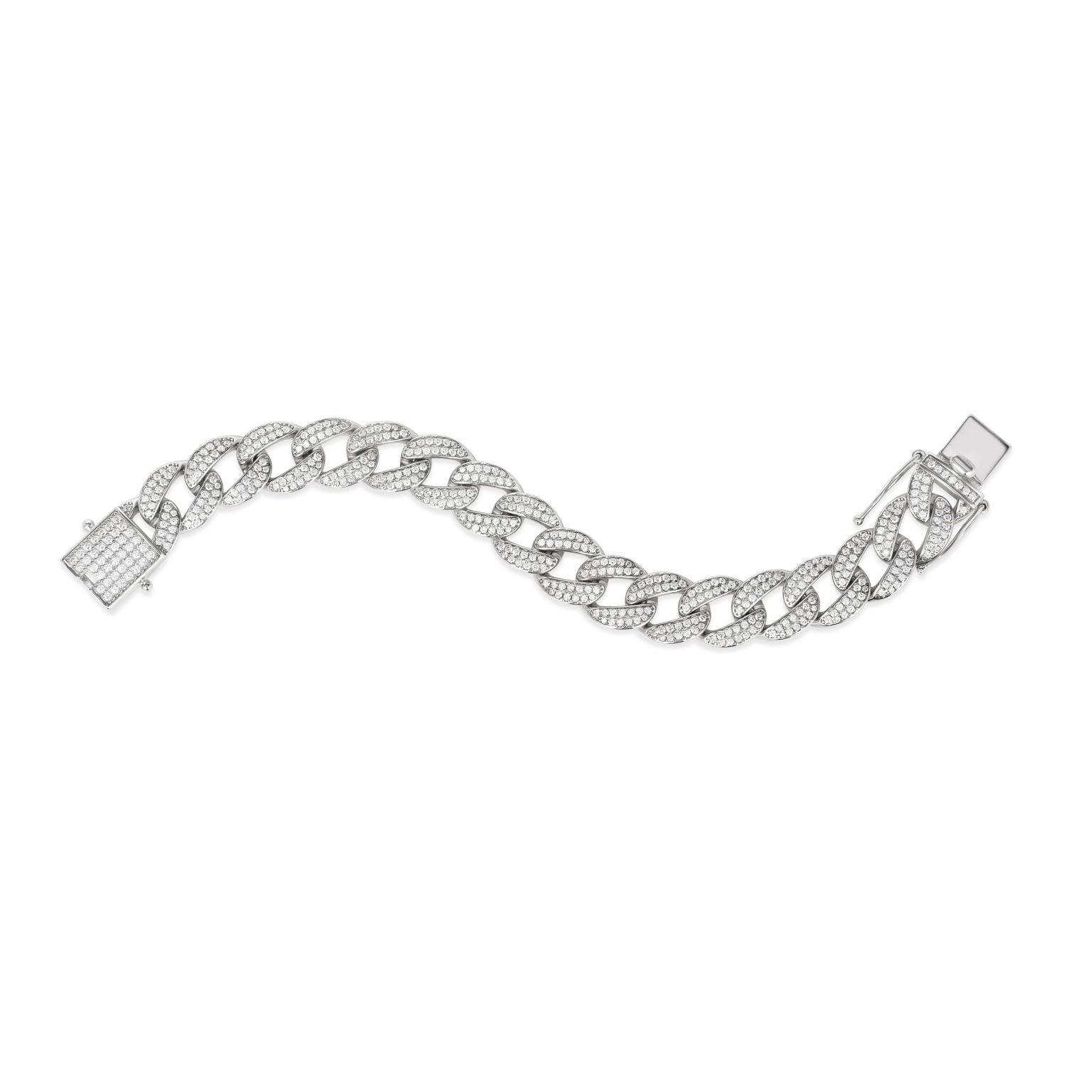 12 mm Super Cuban Link Bracelet