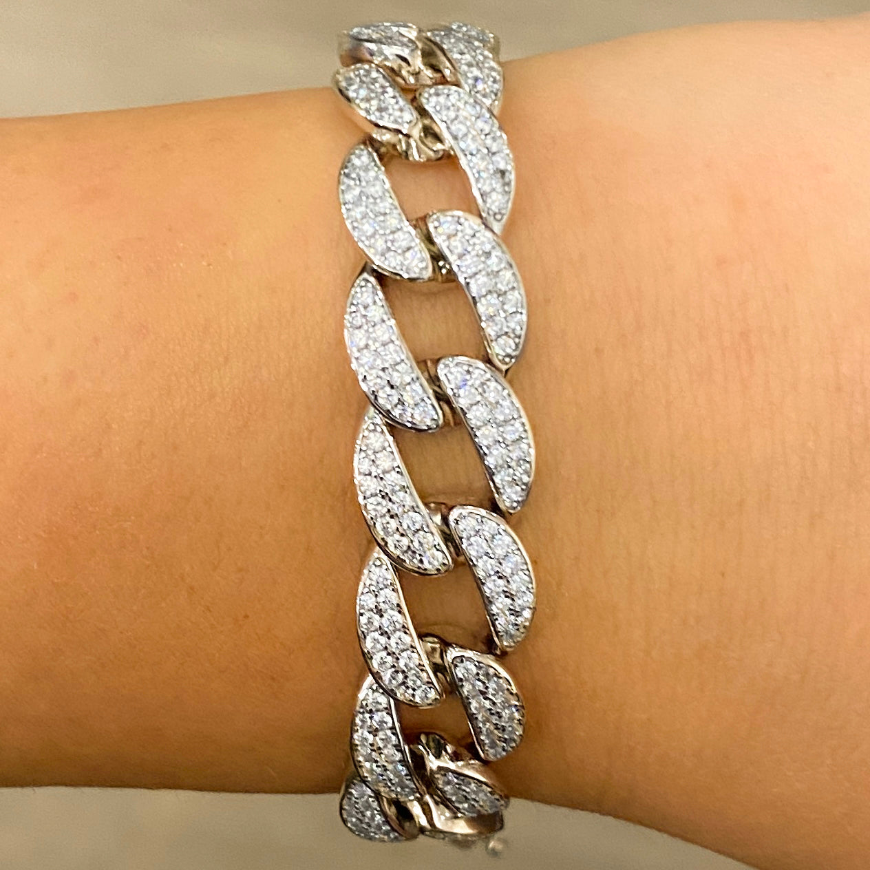 12 mm Super Cuban Link Bracelet