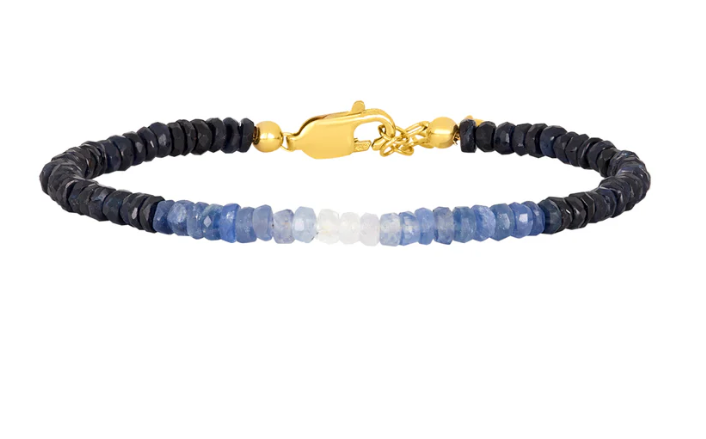 BLUE SAPPHIRE OMBRÉ BRACELET