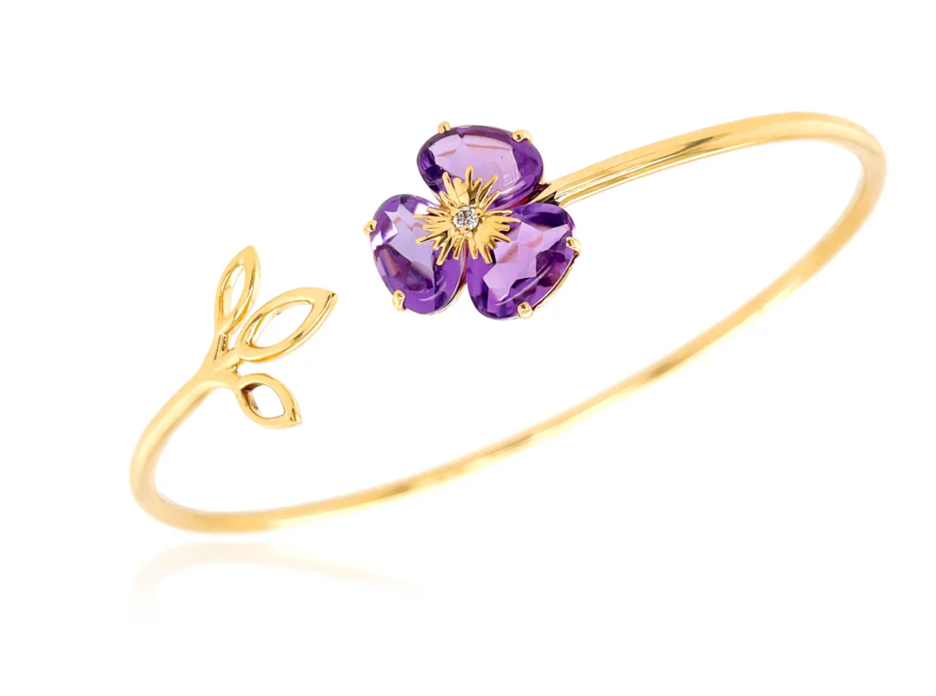 18K PENSÉE BRACELET (1330)