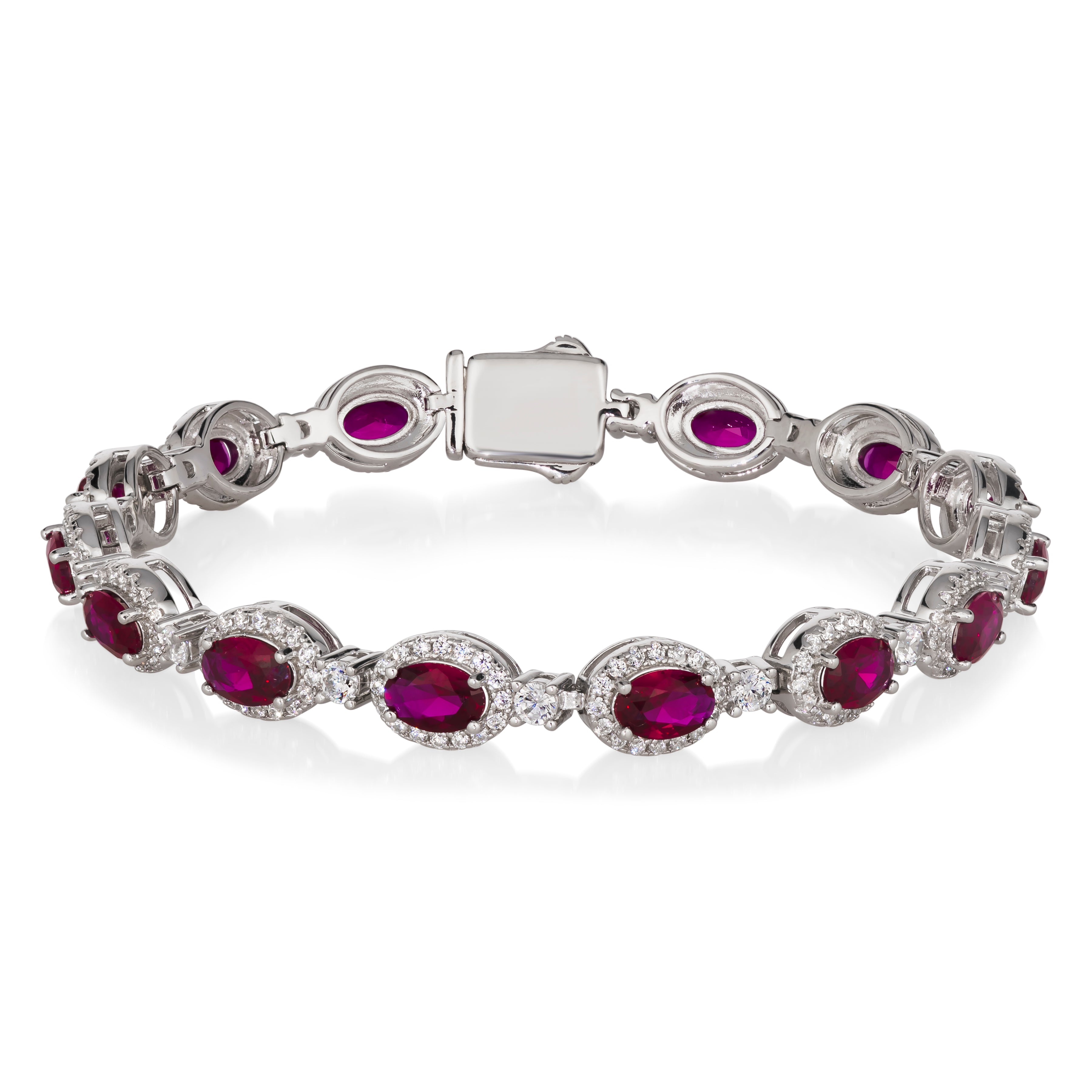 Oval Gem Art Deco Bracelet