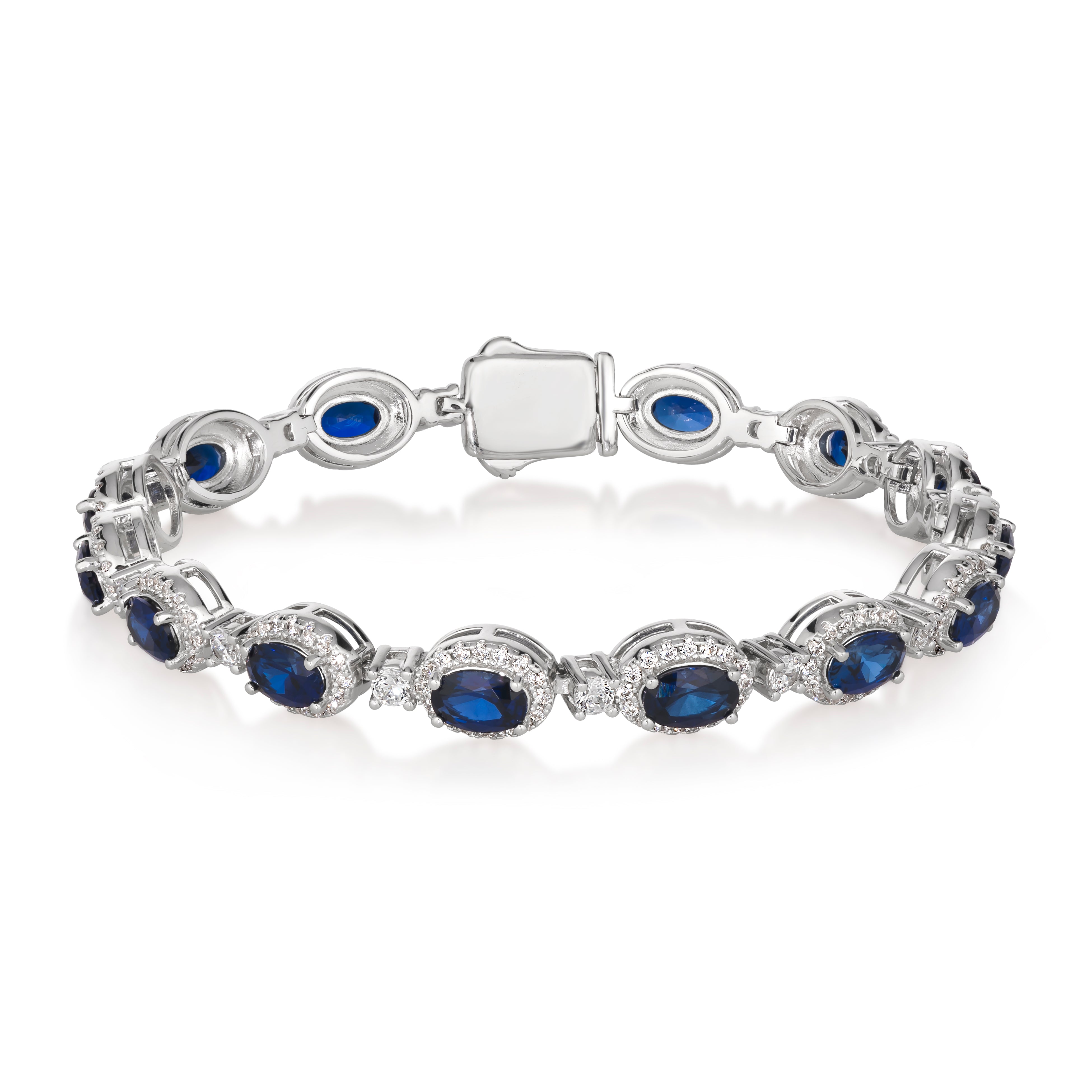 Oval Gem Art Deco Bracelet