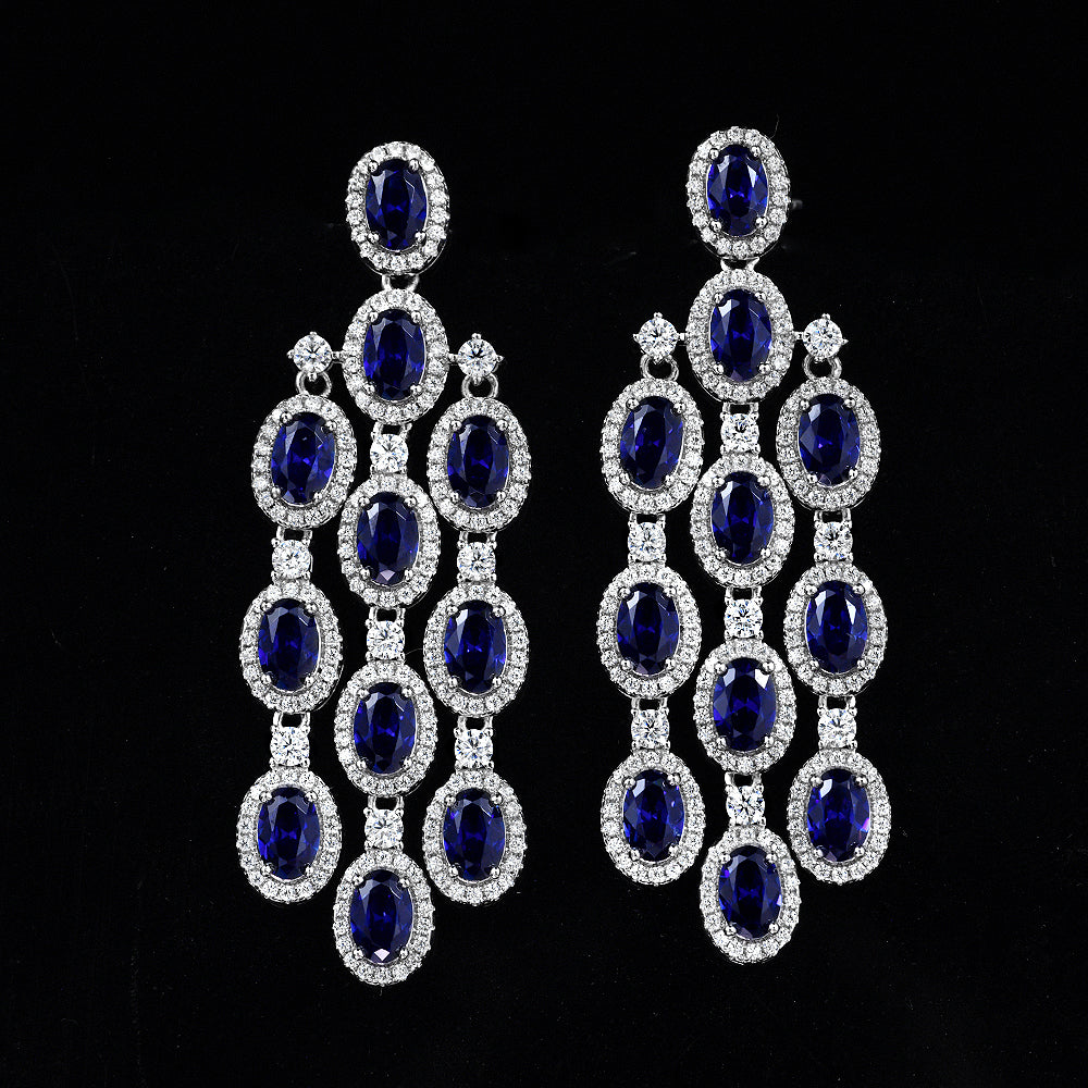 Art Deco Chandelier Earrings