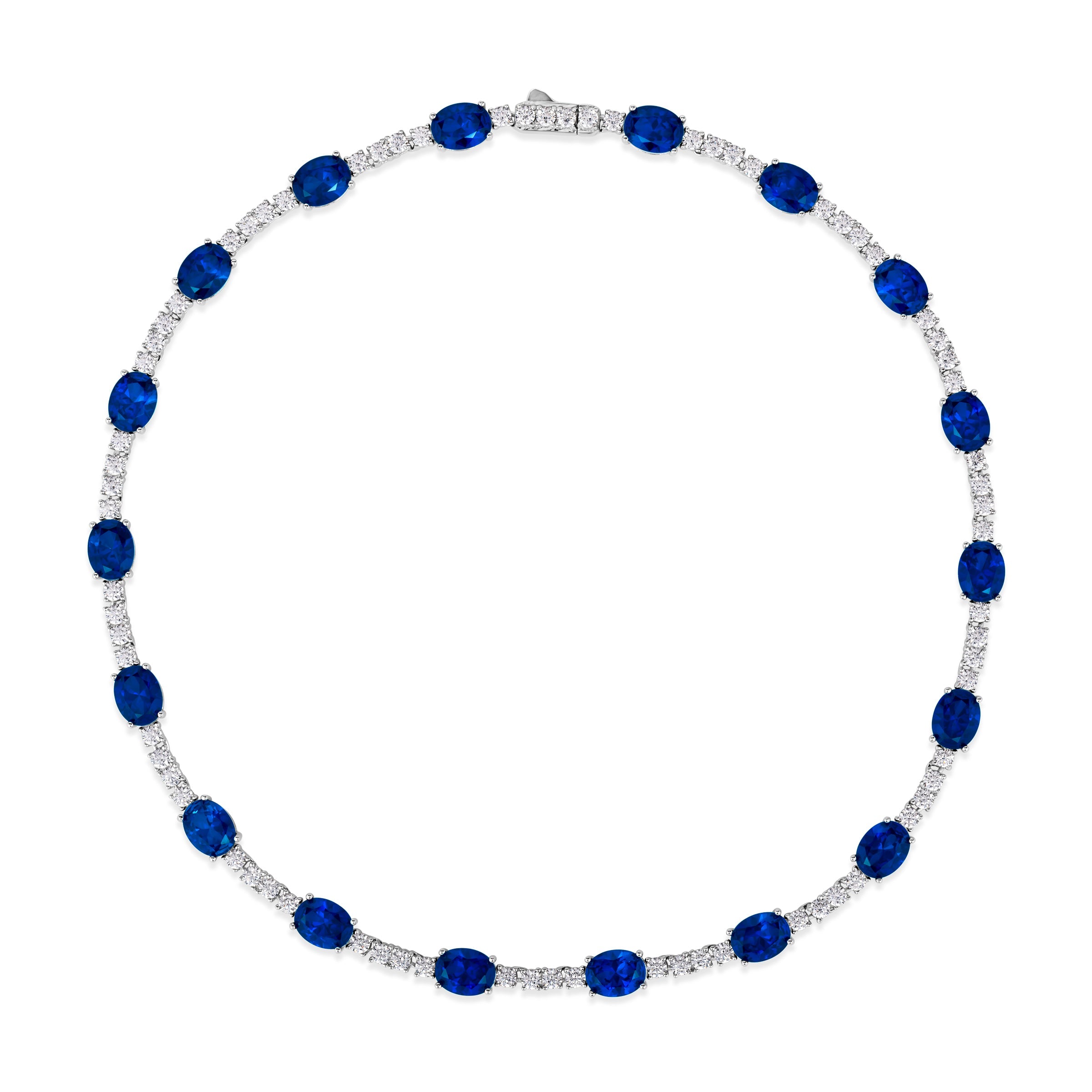 Casablanca Sapphire-Ruby Necklace