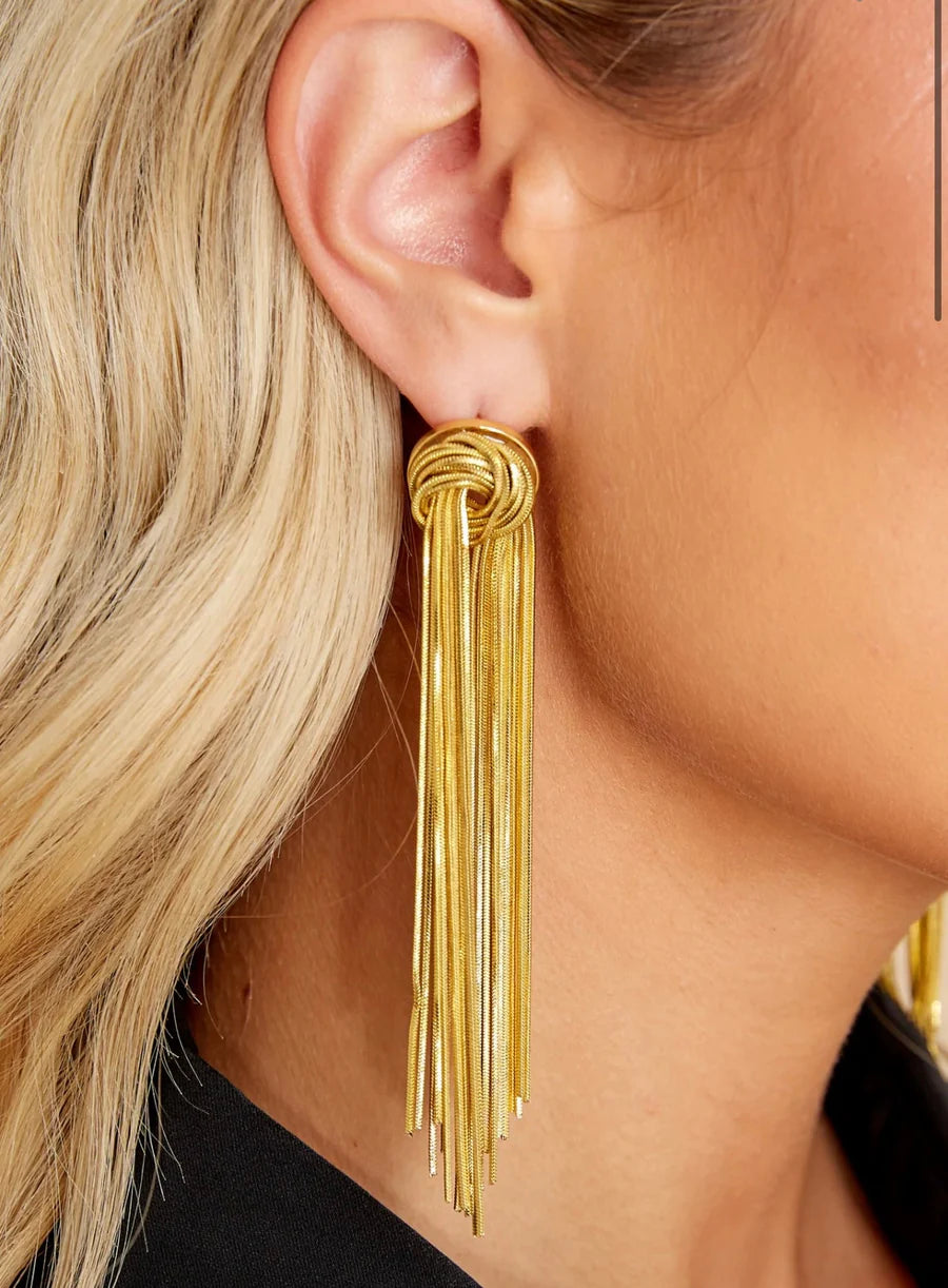 Dominique Statement Earrings