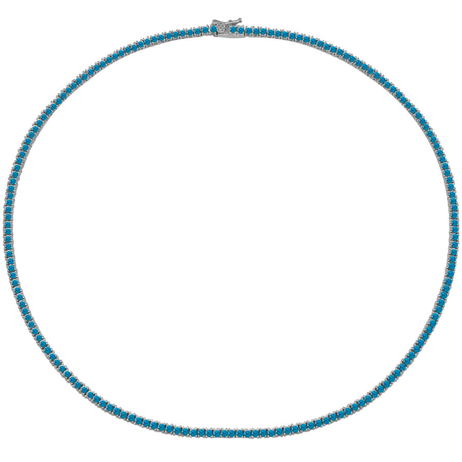 Turquoise Thin Tennis Choker