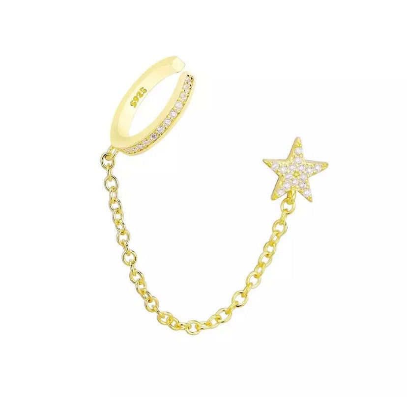 Star Chain Cuff