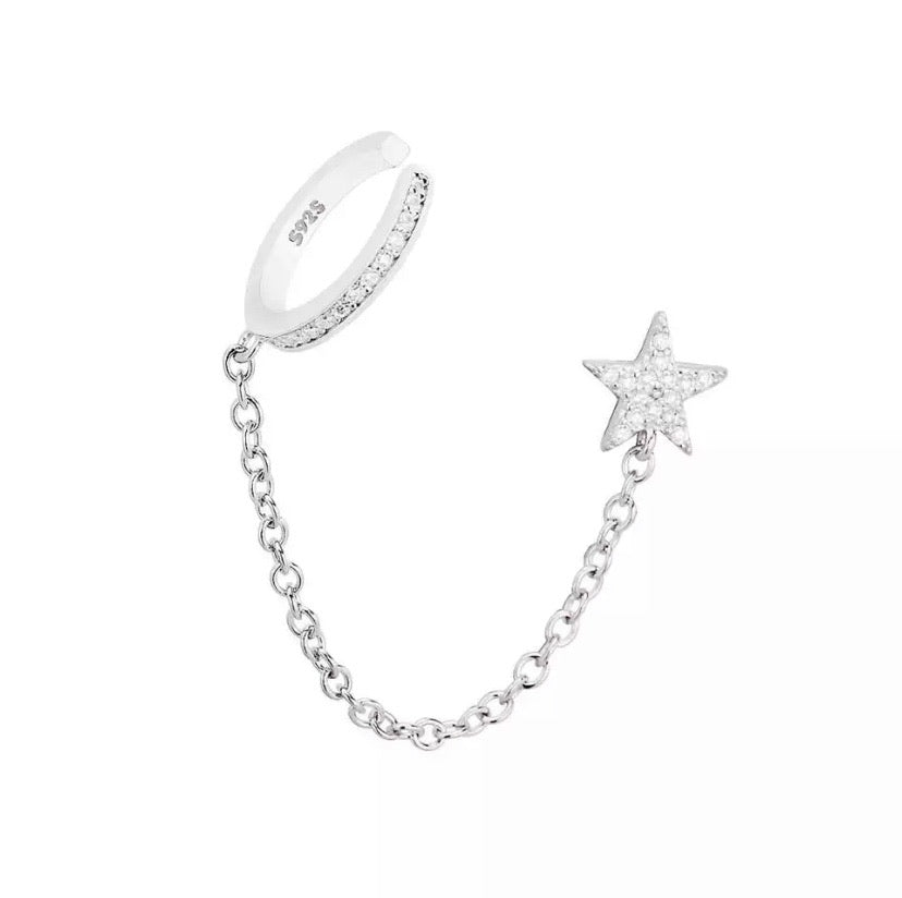 Star Chain Cuff