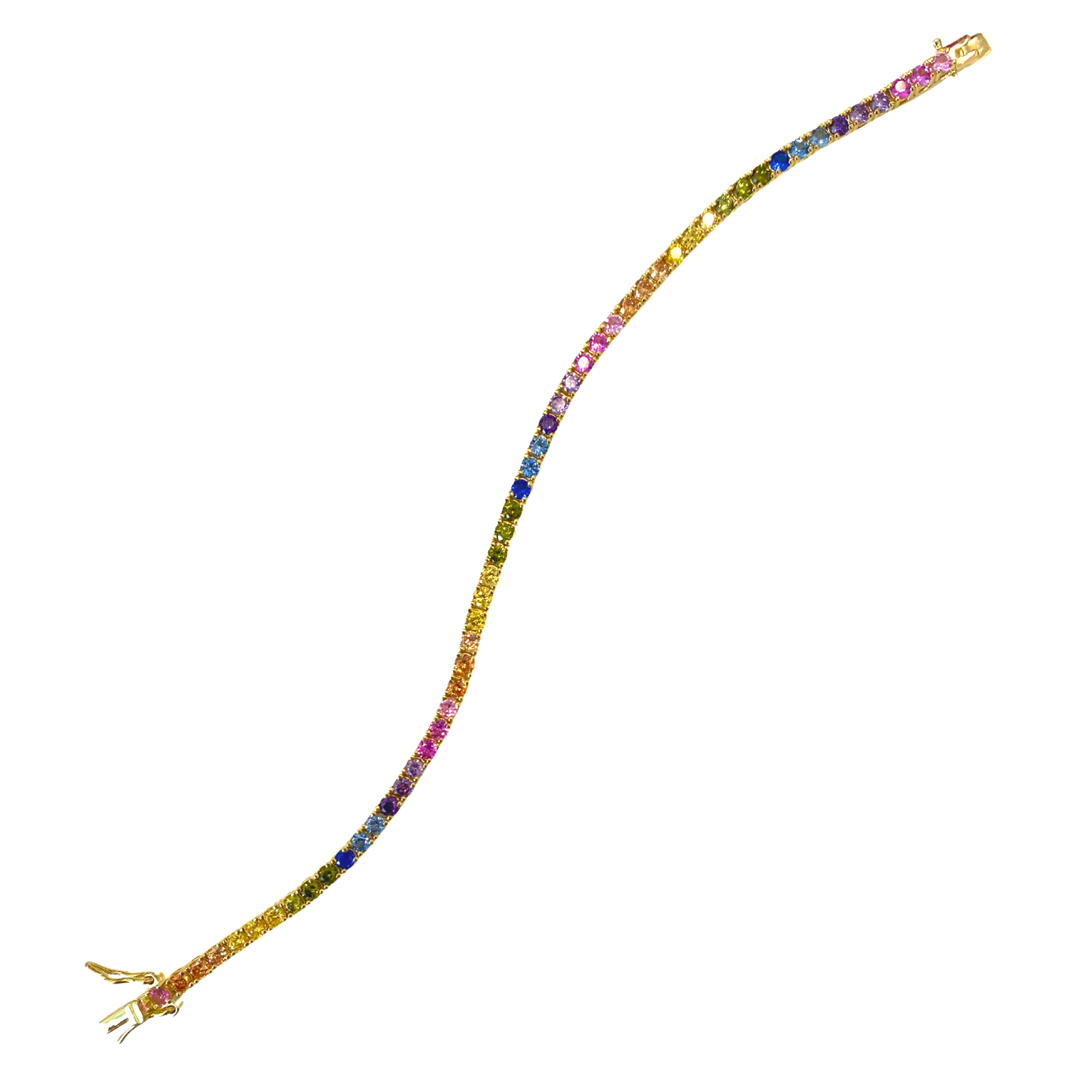 Everyday Rainbow Tennis Bracelet