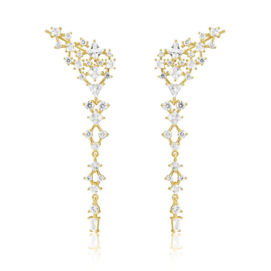 Scarlett CZ Drop Earring